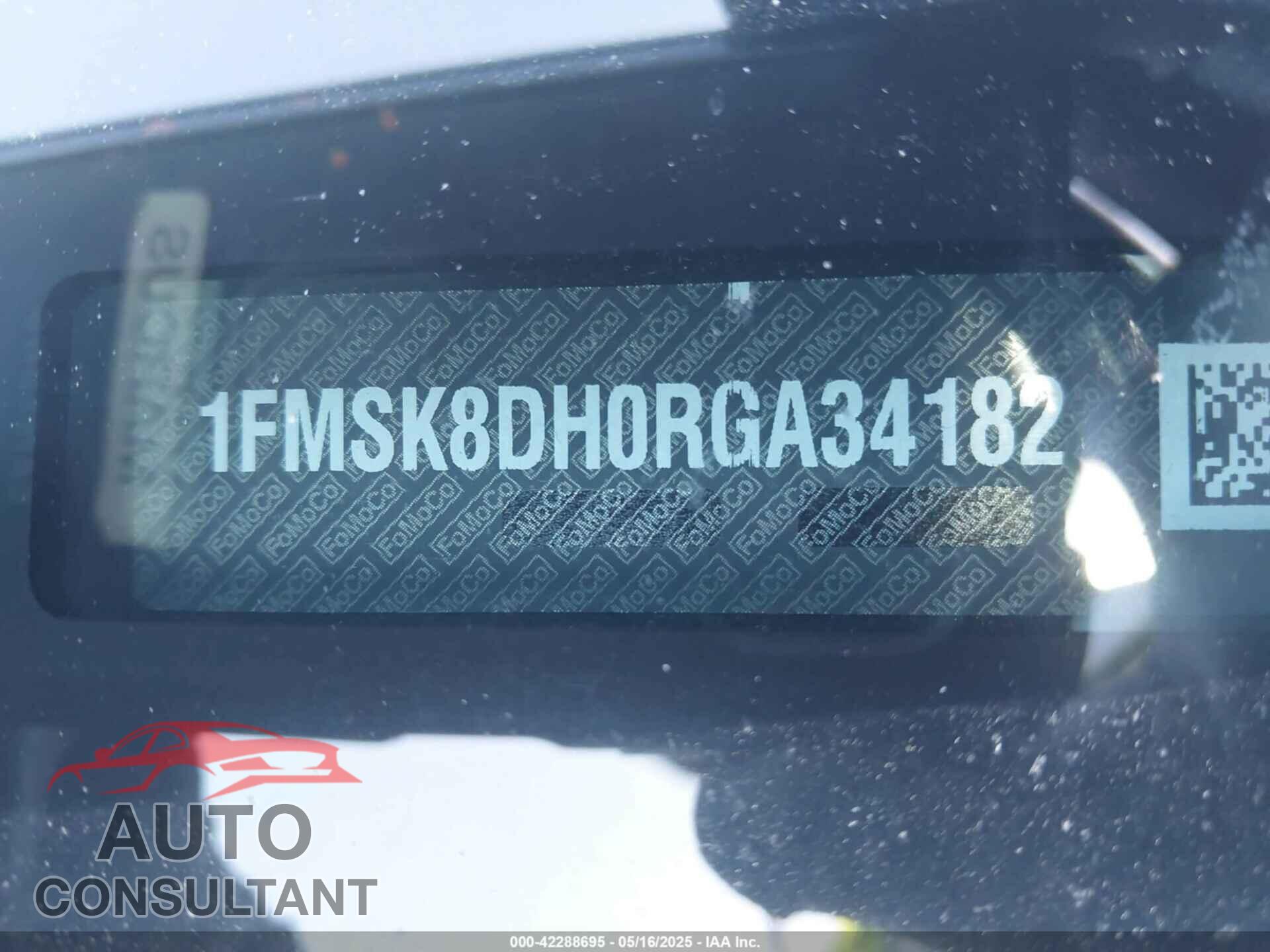 FORD EXPLORER 2024 - 1FMSK8DH0RGA34182