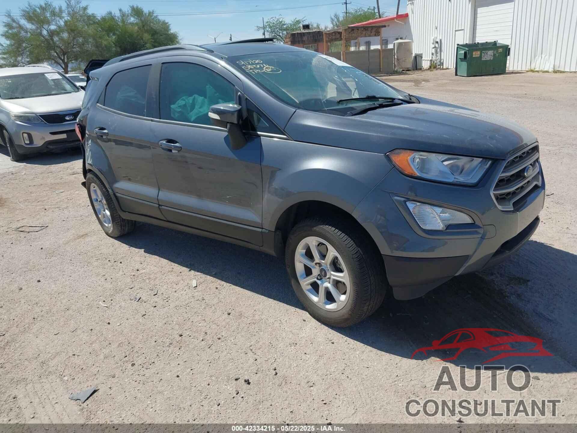 FORD ECOSPORT 2020 - MAJ6S3GL5LC345071