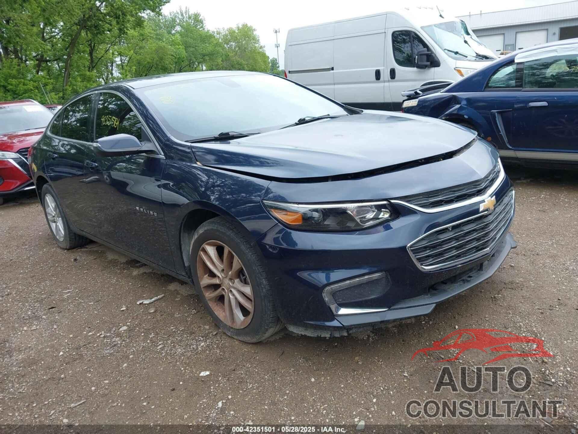 CHEVROLET MALIBU 2016 - 1G1ZE5ST6GF344560
