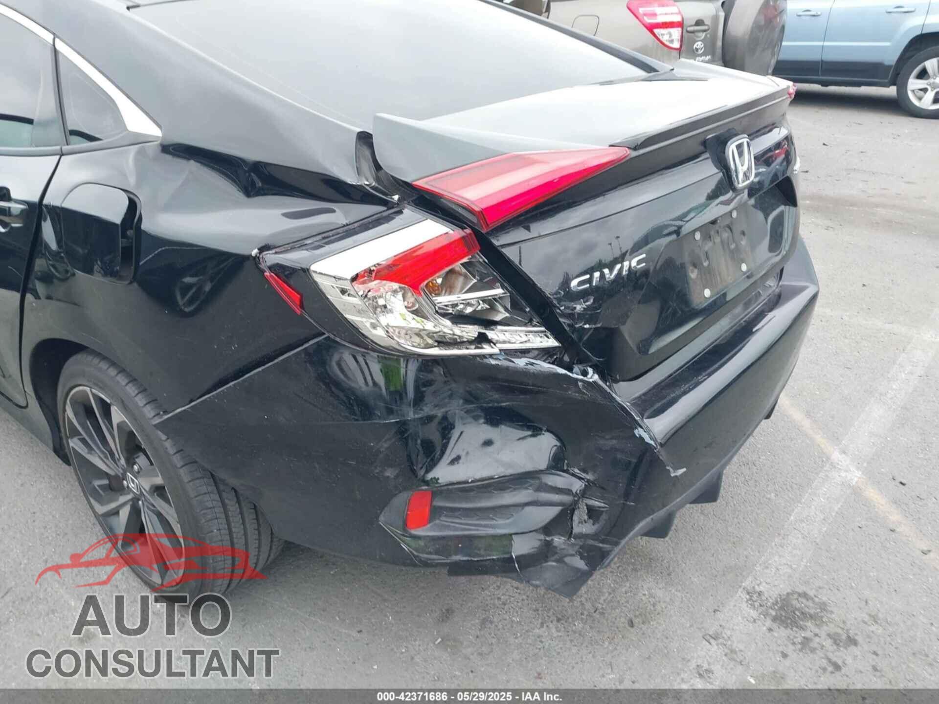 HONDA CIVIC 2019 - 2HGFC2F86KH551835