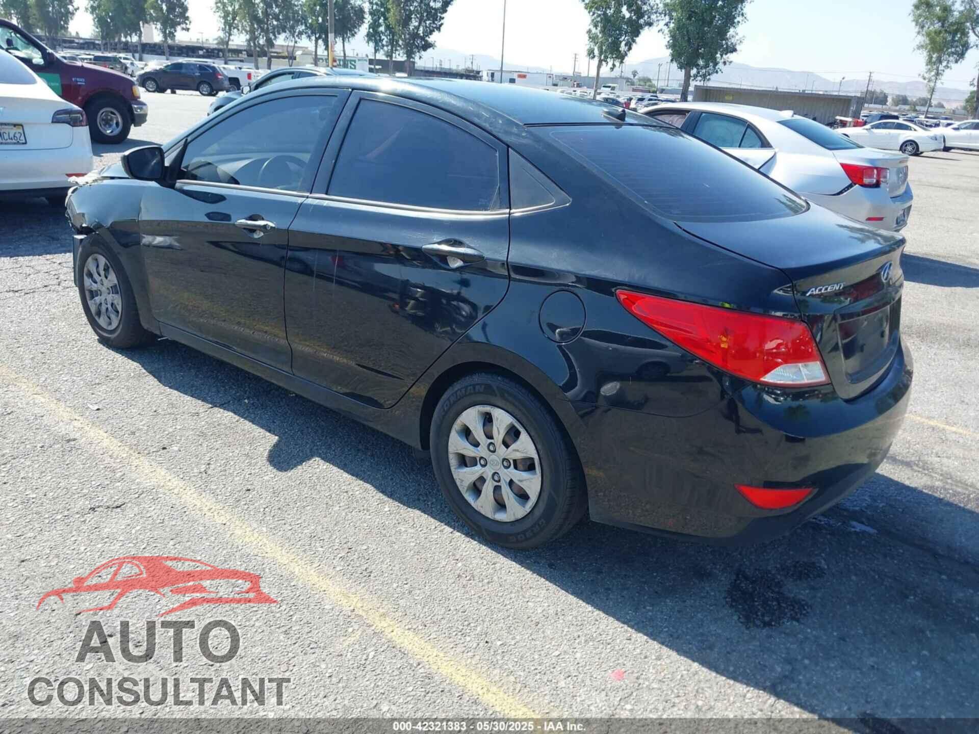 HYUNDAI ACCENT 2016 - KMHCT4AE9GU101767