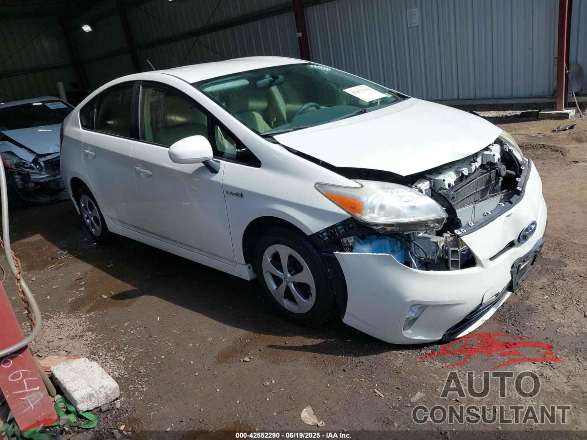 TOYOTA PRIUS 2012 - JTDKN3DU1C1607841