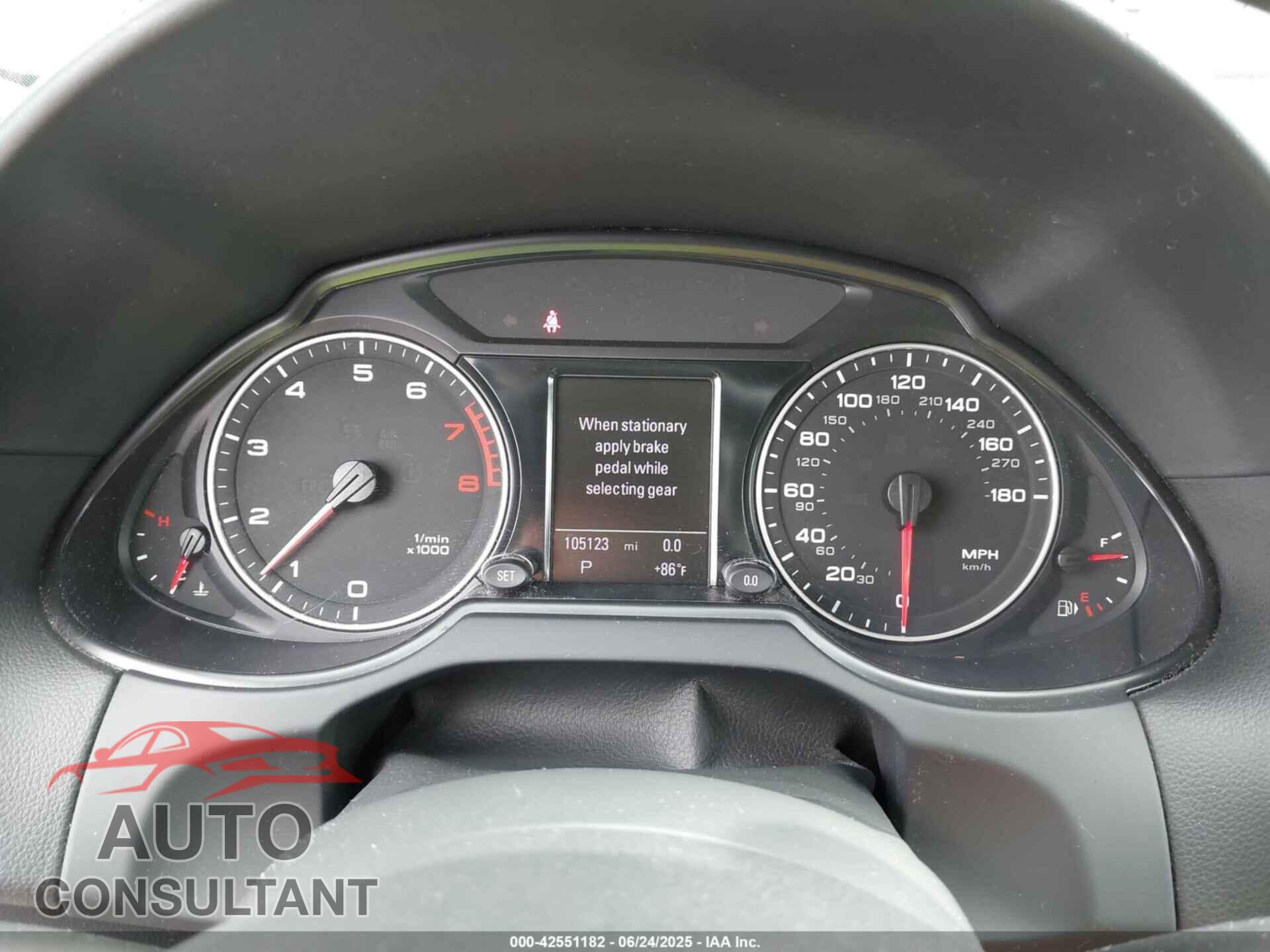 AUDI Q5 2012 - WA1WKAFP2CA105372