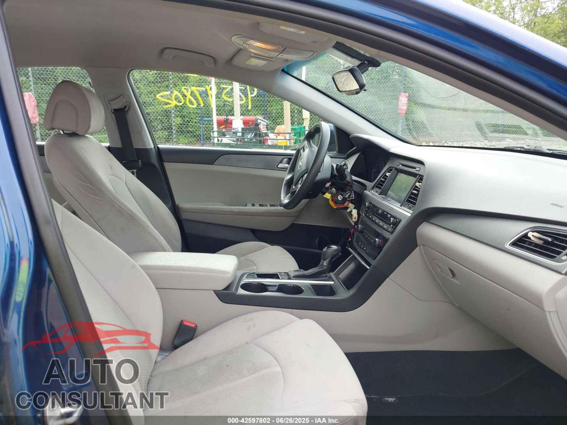 HYUNDAI SONATA 2017 - 5NPE24AF1HH467677