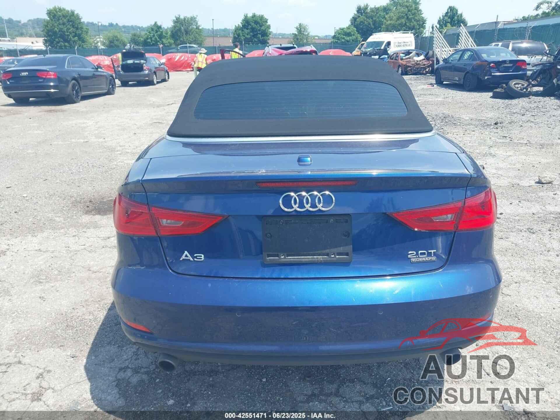 AUDI A3 2016 - WAU38LFFXG1013634
