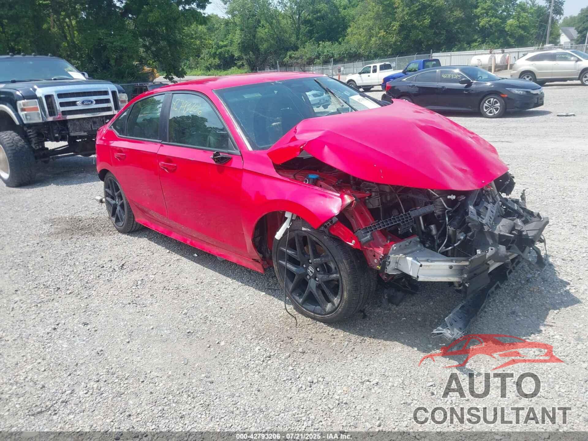 HONDA CIVIC 2022 - 2HGFE2F53NH504153