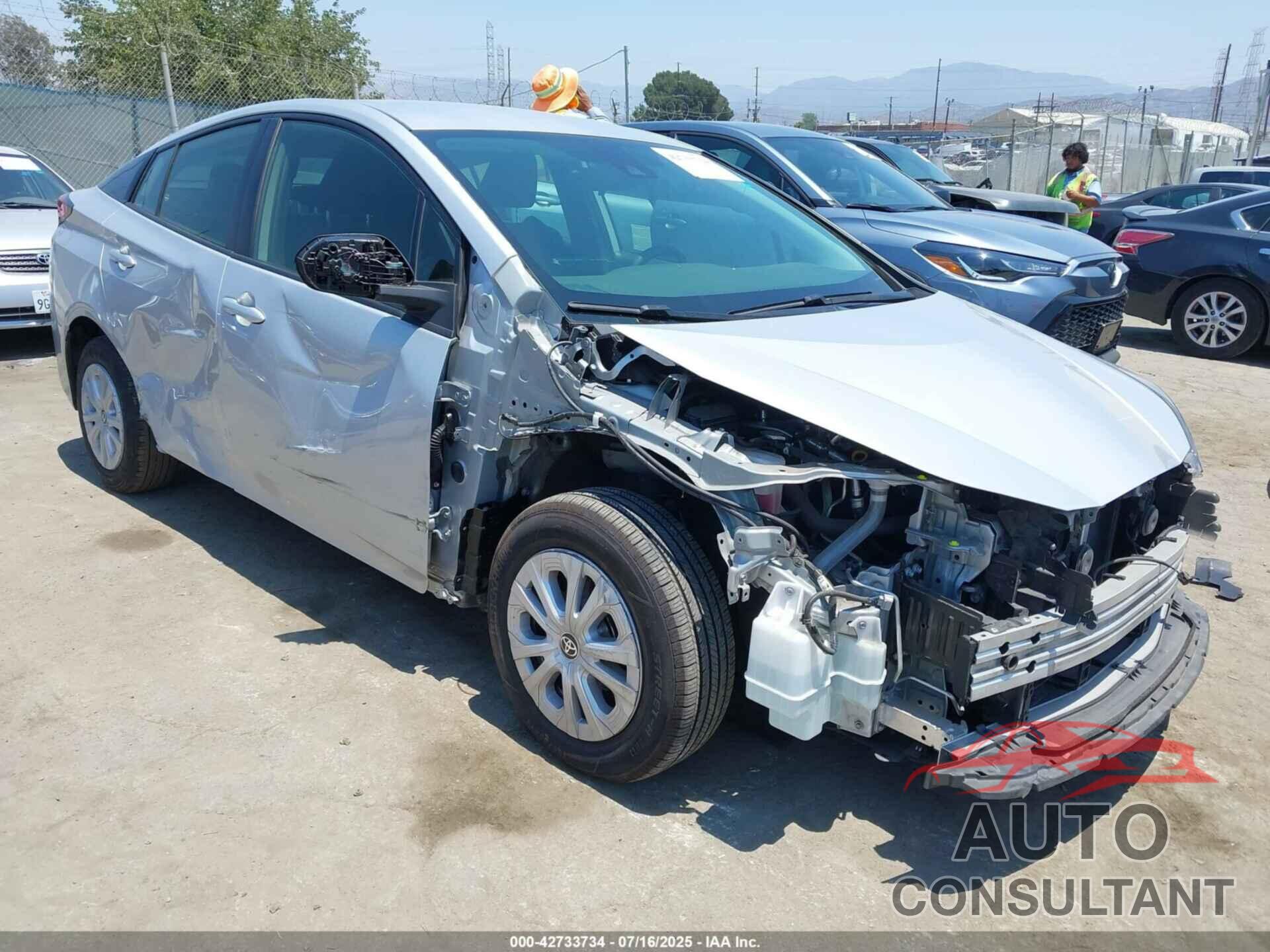 TOYOTA PRIUS 2021 - JTDKAMFU3M3151345