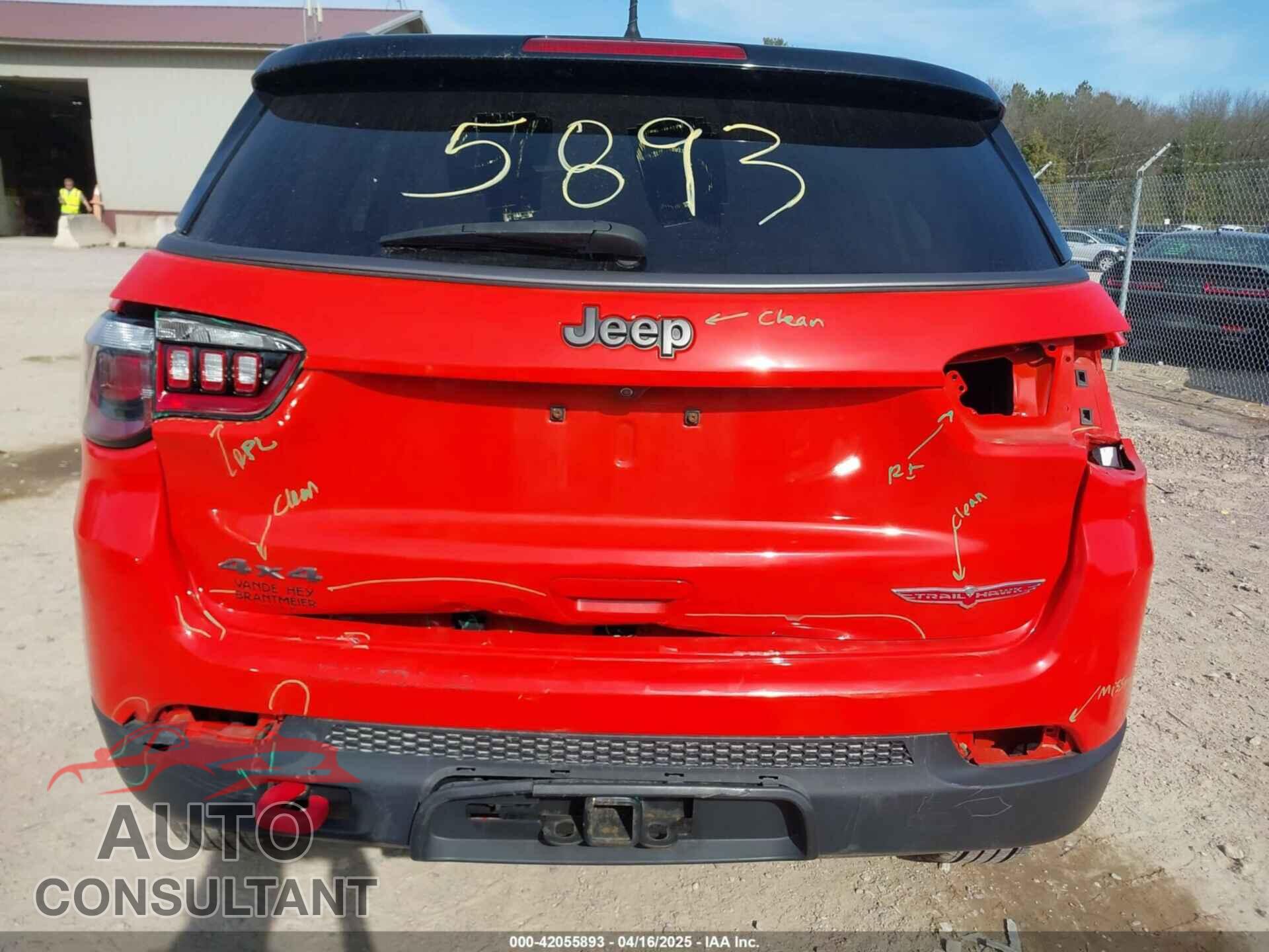 JEEP COMPASS 2020 - 3C4NJDDB2LT142394