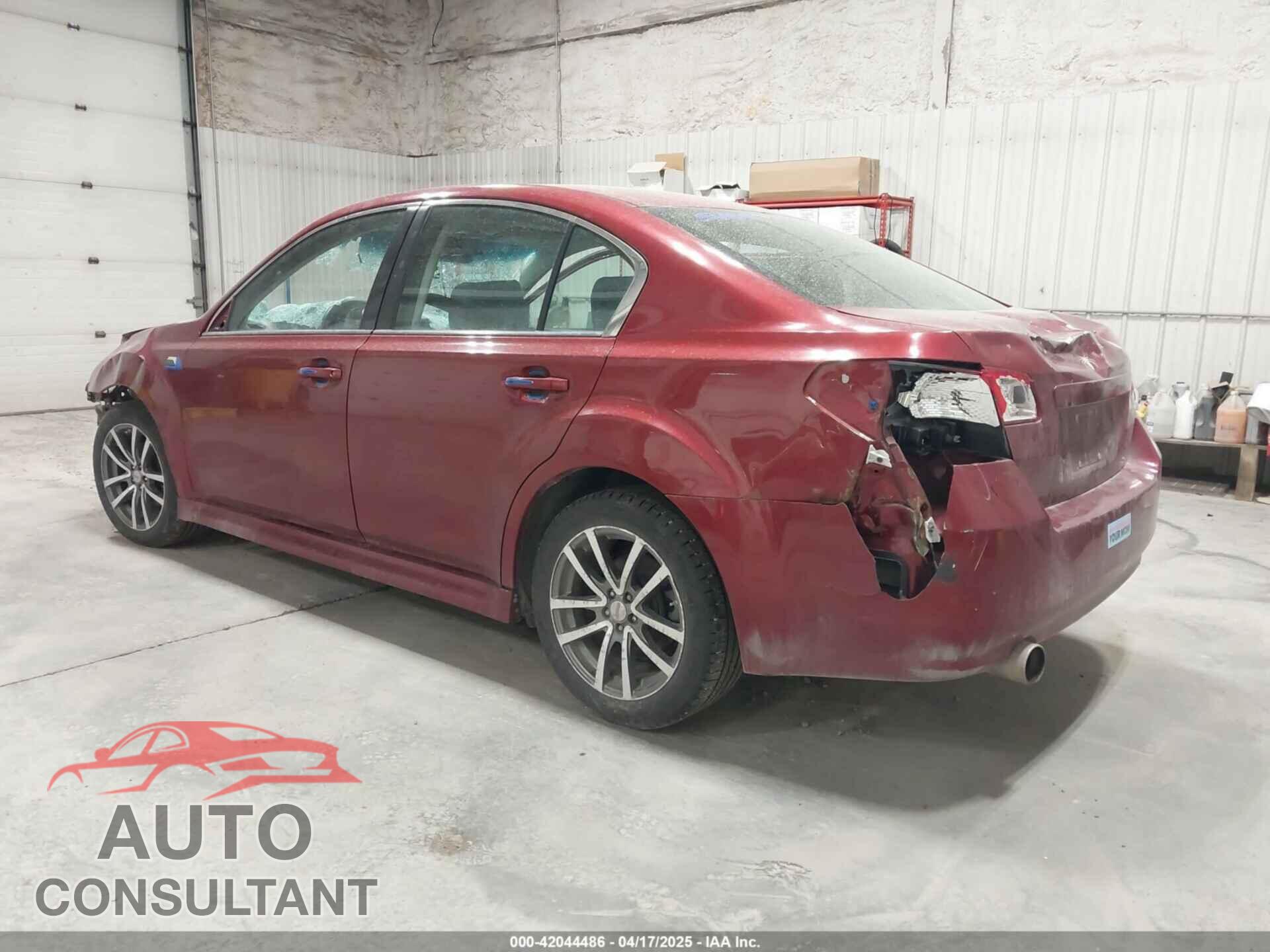 SUBARU LEGACY 2013 - 4S3BMAA67D1027587