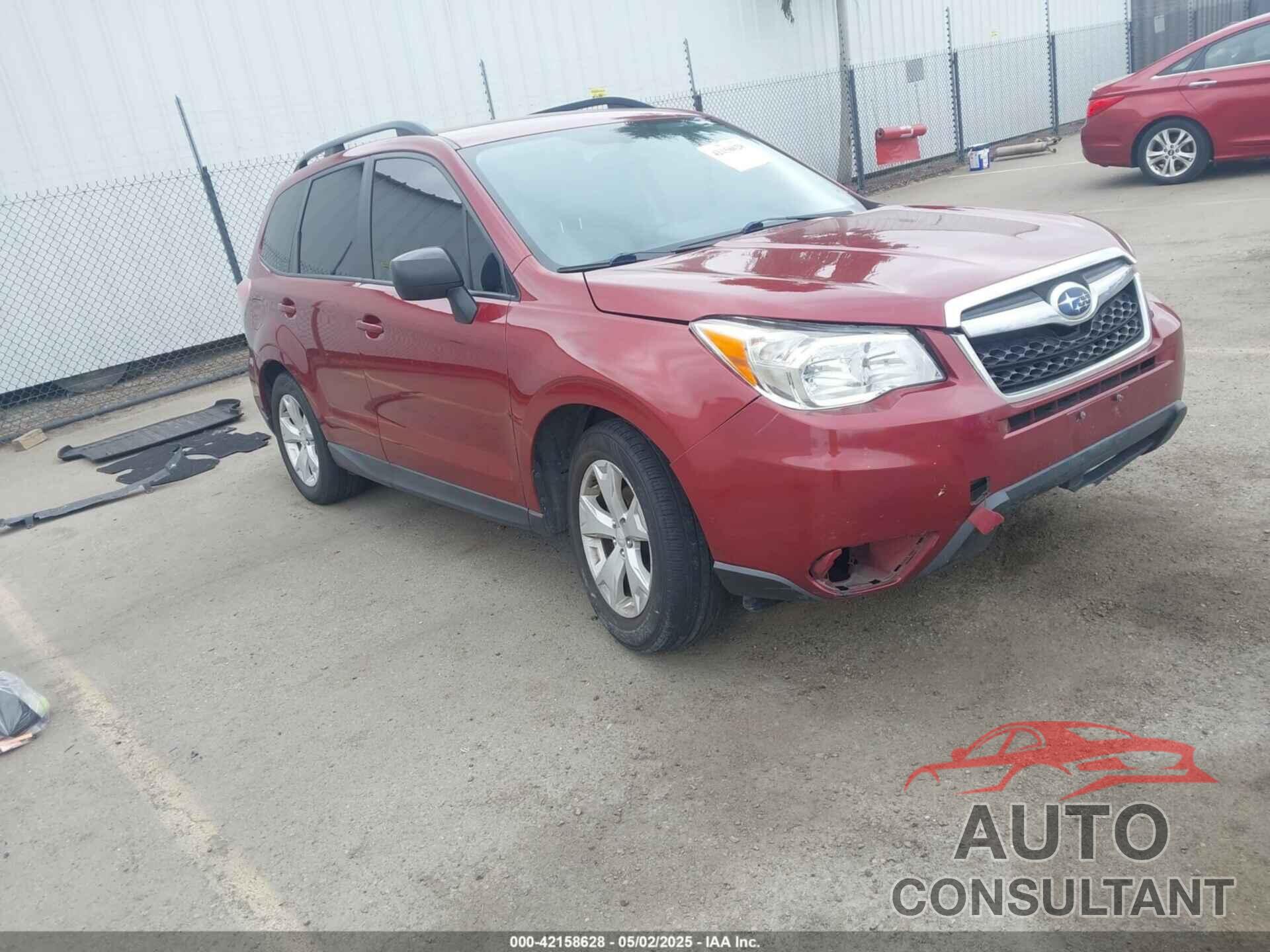 SUBARU FORESTER 2016 - JF2SJABC5GH443678