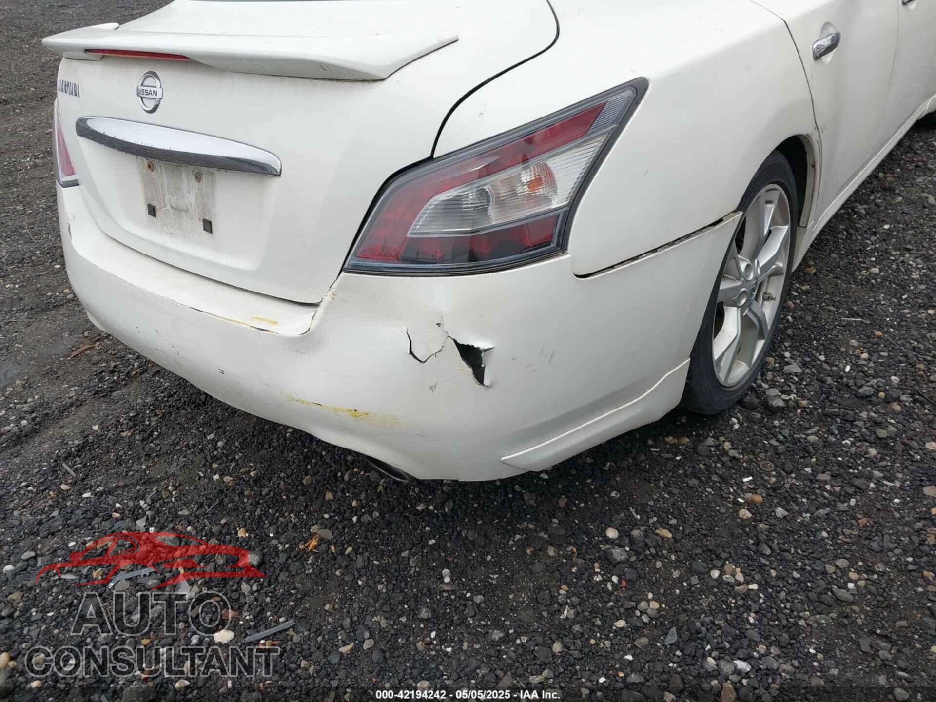 NISSAN MAXIMA 2012 - 1N4AA5APXCC811579