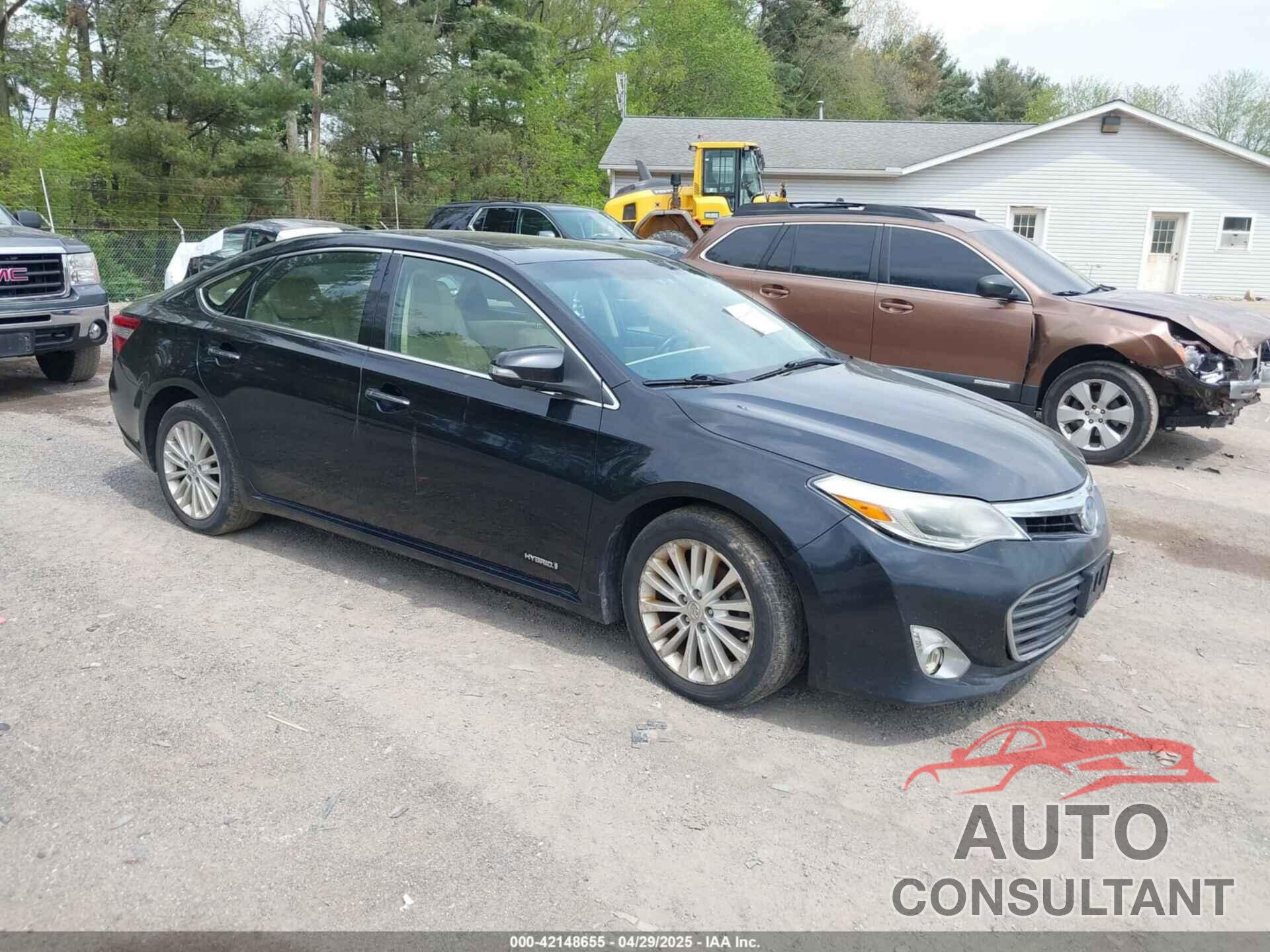 TOYOTA AVALON HYBRID 2013 - 4T1BD1EB5DU008392