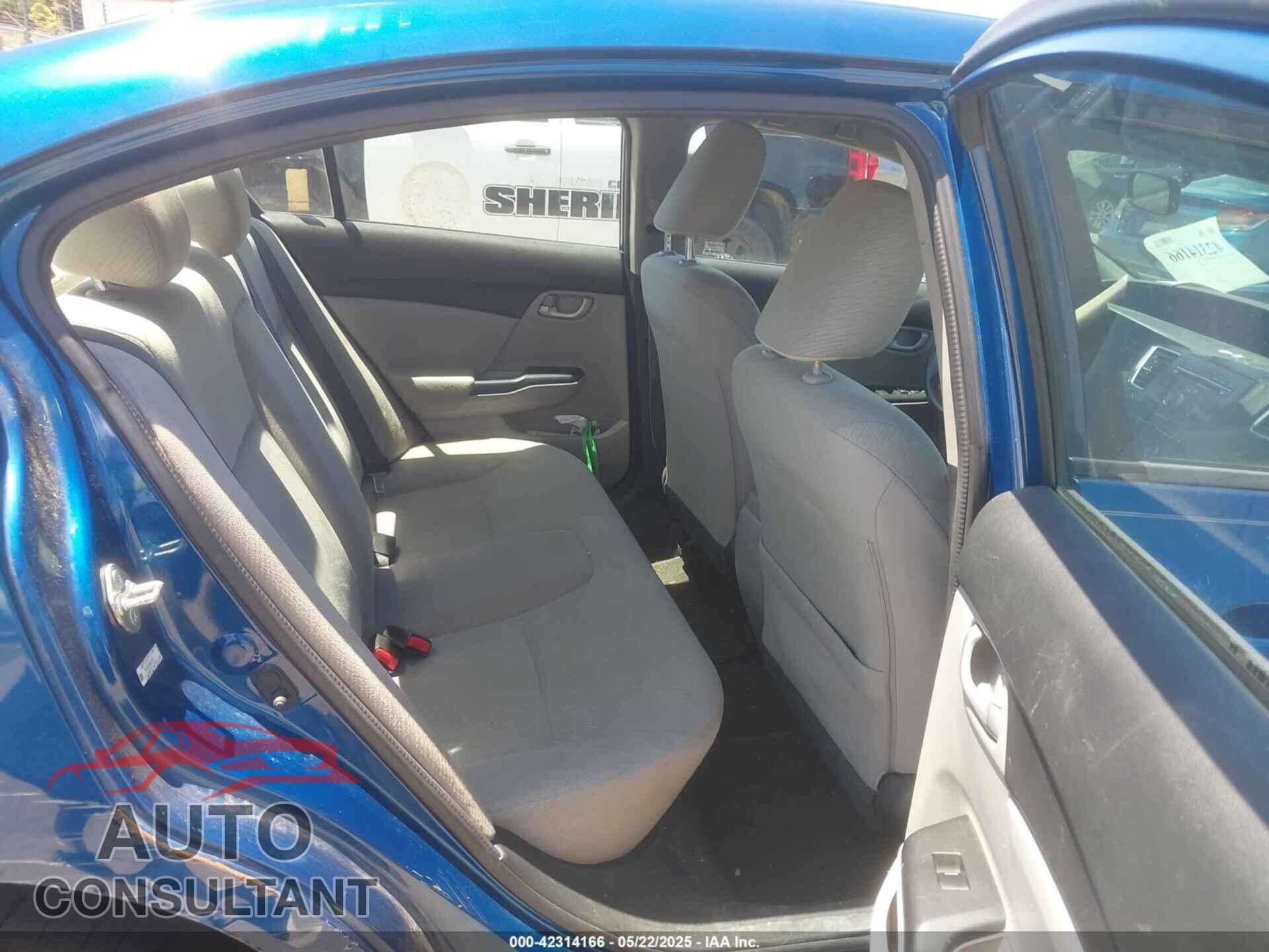 HONDA CIVIC 2013 - 2HGFB2F52DH525907