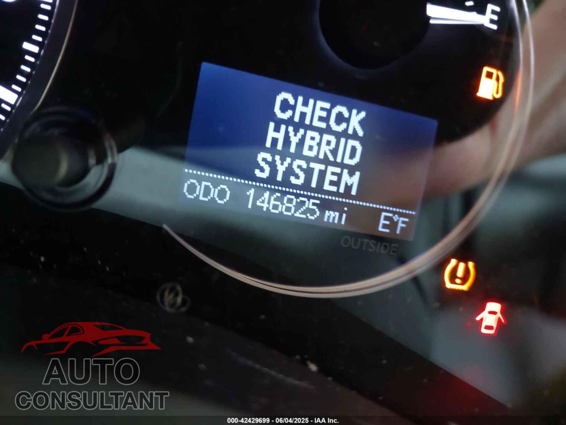 LEXUS CT 200H 2015 - JTHKD5BH2F2238568