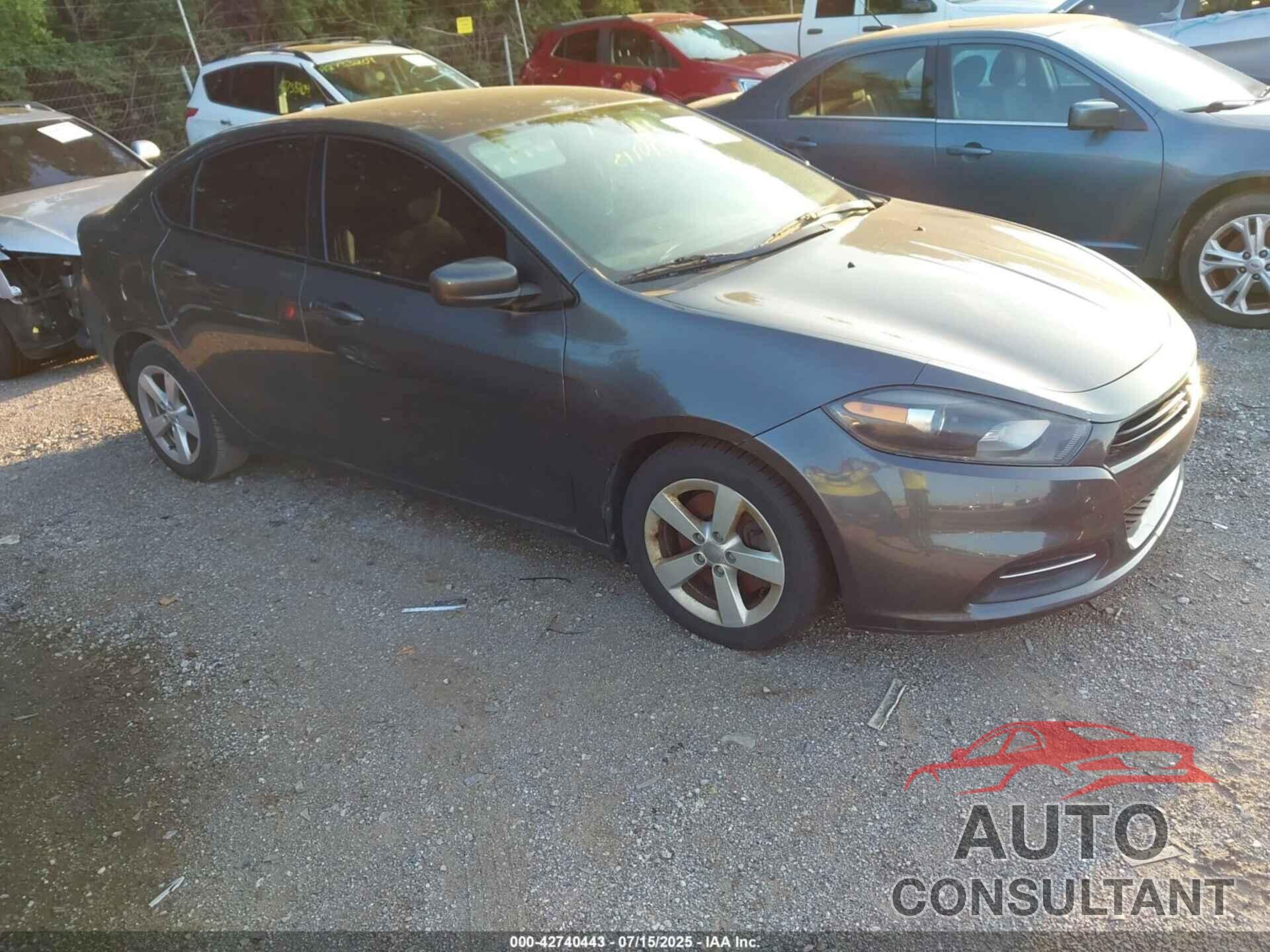 DODGE DART 2016 - 1C3CDFBB3GD538489