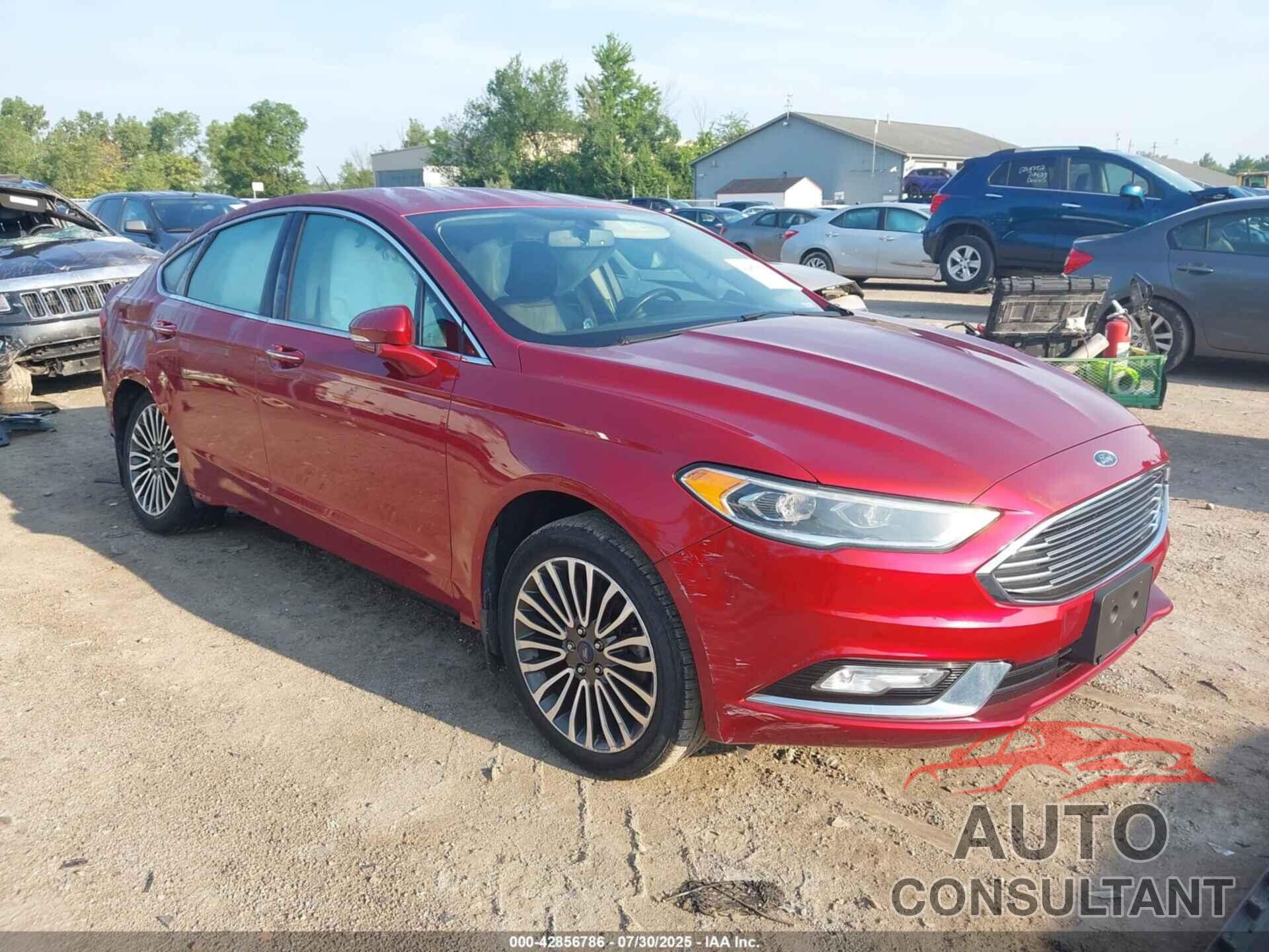 FORD FUSION 2017 - 3FA6P0H9XHR394309