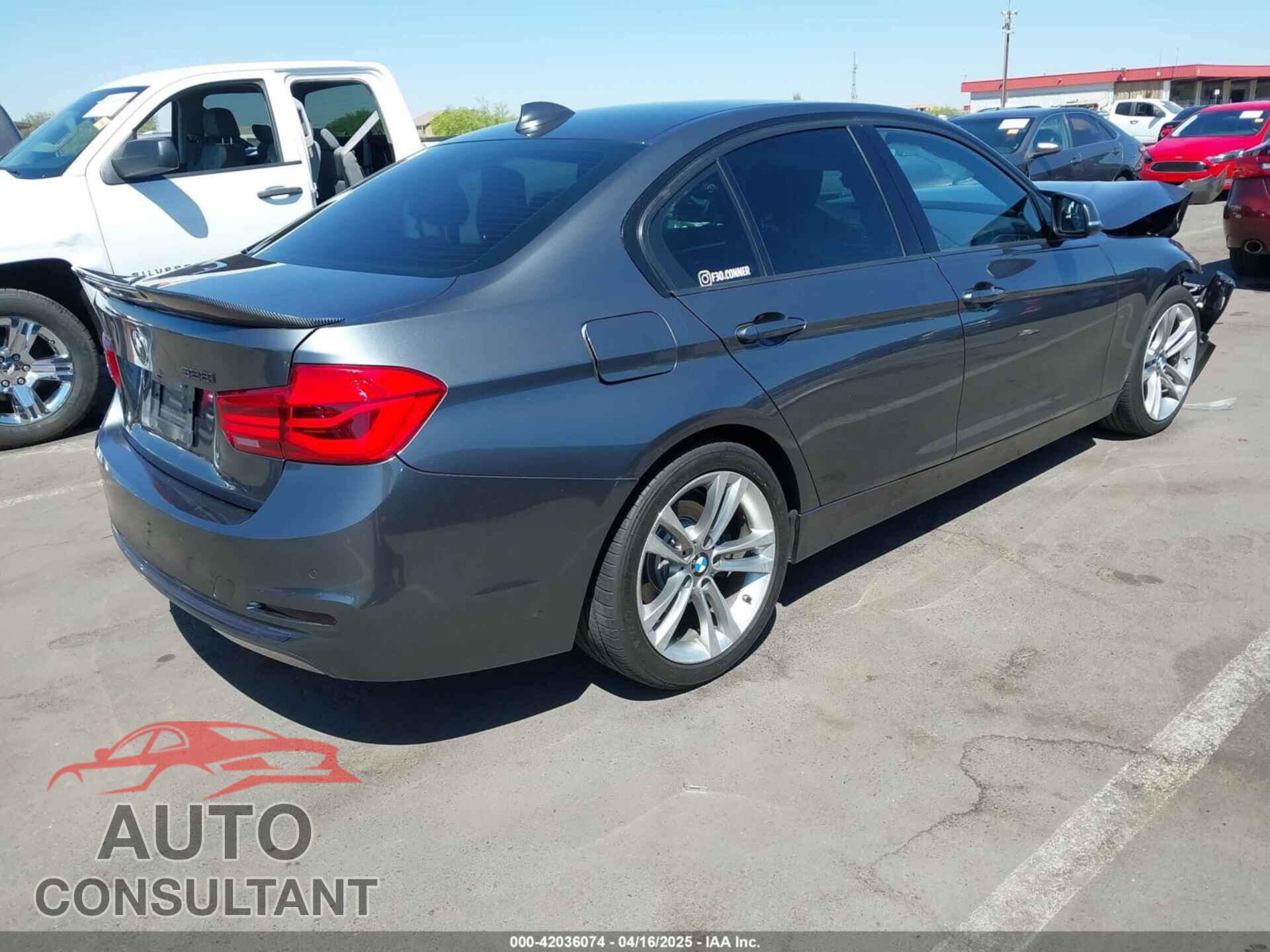 BMW 328I 2016 - WBA8E3G53GNU05321