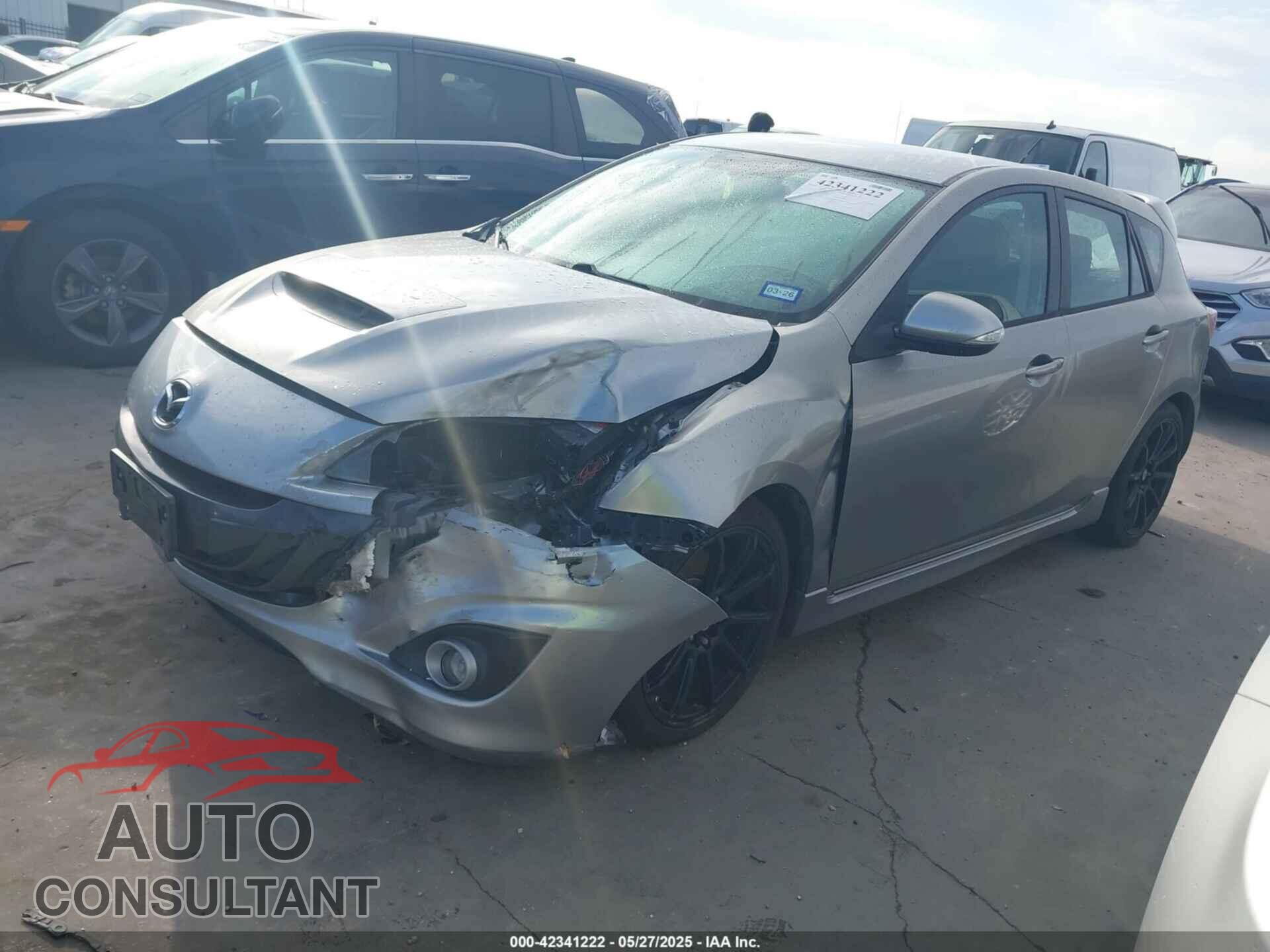 MAZDA MAZDASPEED3 2012 - JM1BL1L4XC1543326