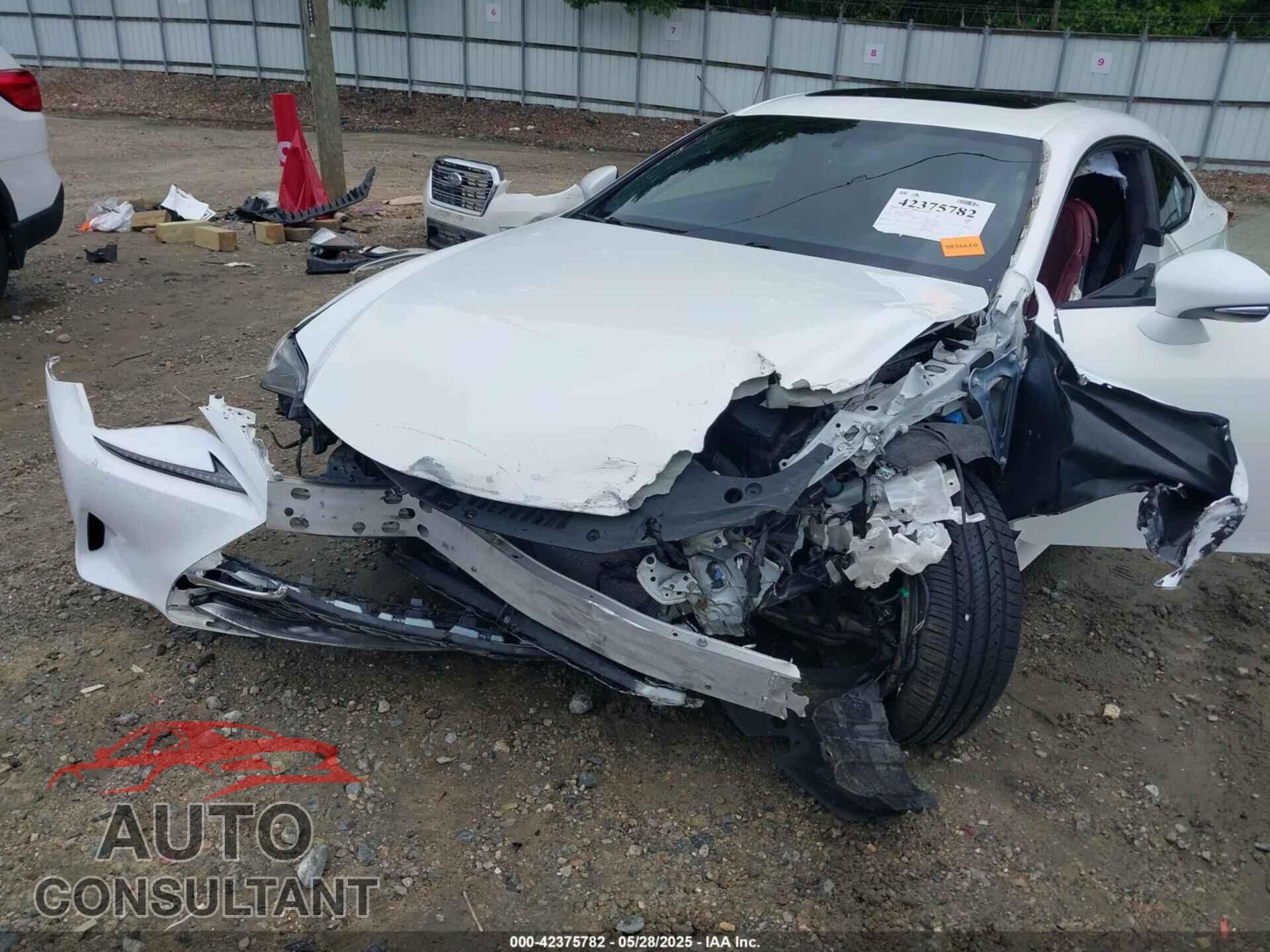 LEXUS RC 350 2016 - JTHHE5BC6G5012805