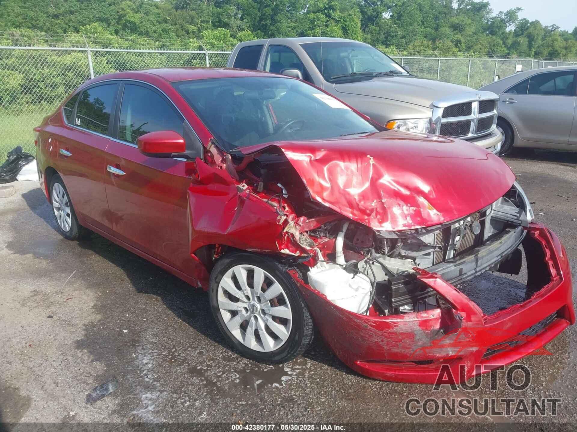 NISSAN SENTRA 2014 - 3N1AB7AP8EL631563