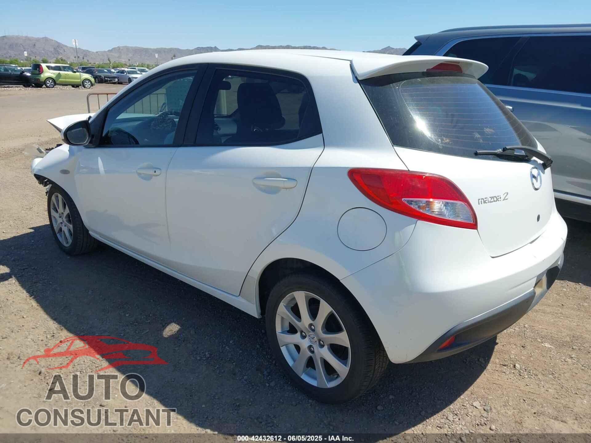 MAZDA MAZDA2 2012 - JM1DE1LZ6C0152128
