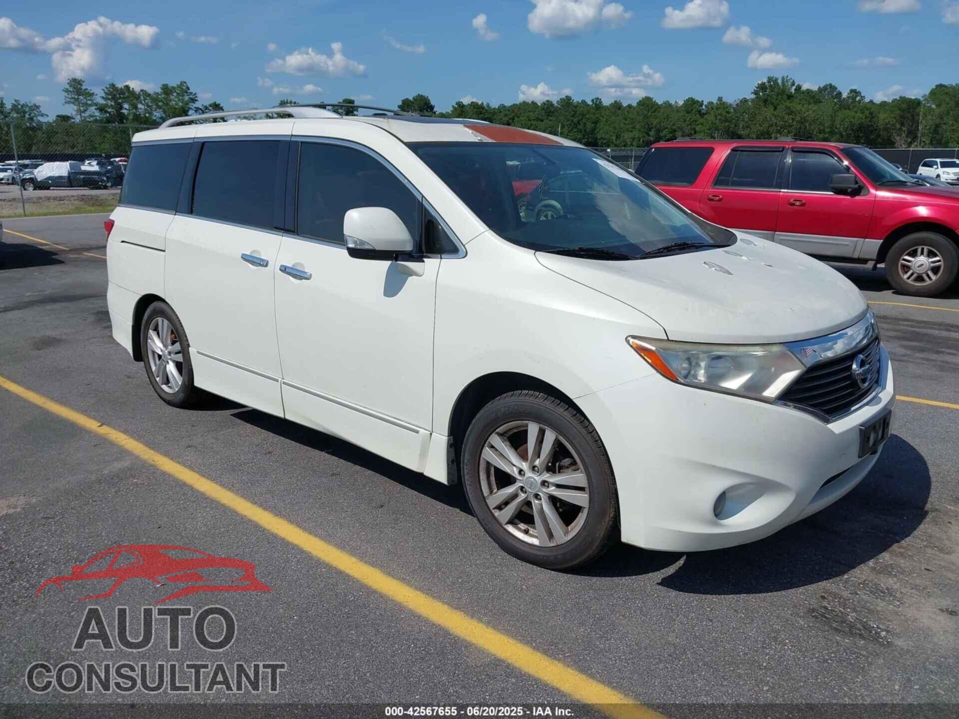 NISSAN QUEST 2012 - JN8AE2KP2C9040077