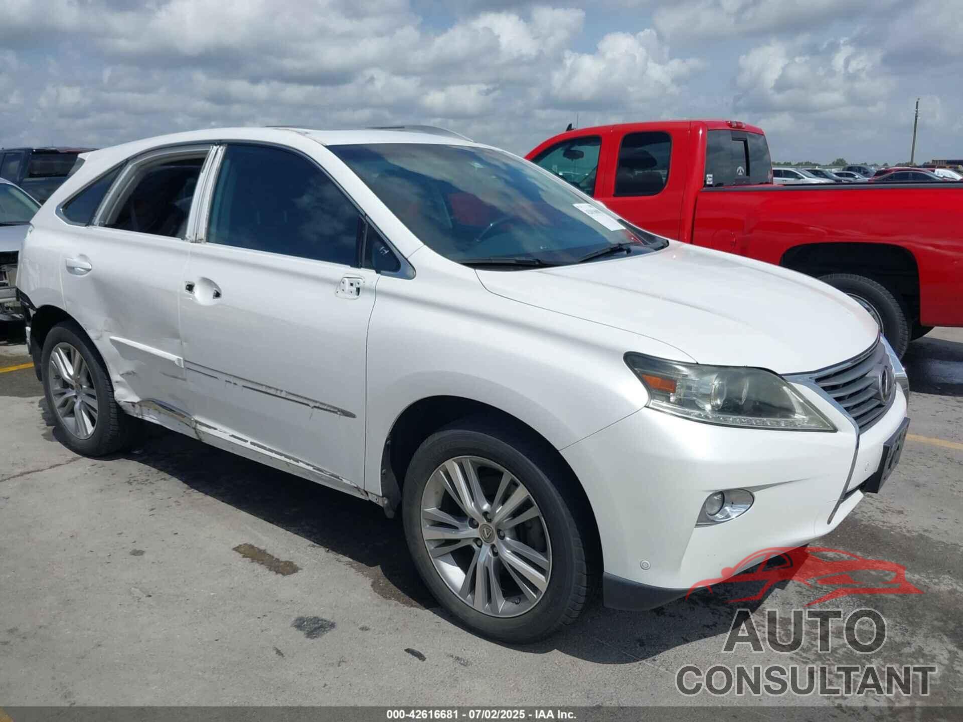 LEXUS RX 350 2015 - 2T2ZK1BA0FC155378