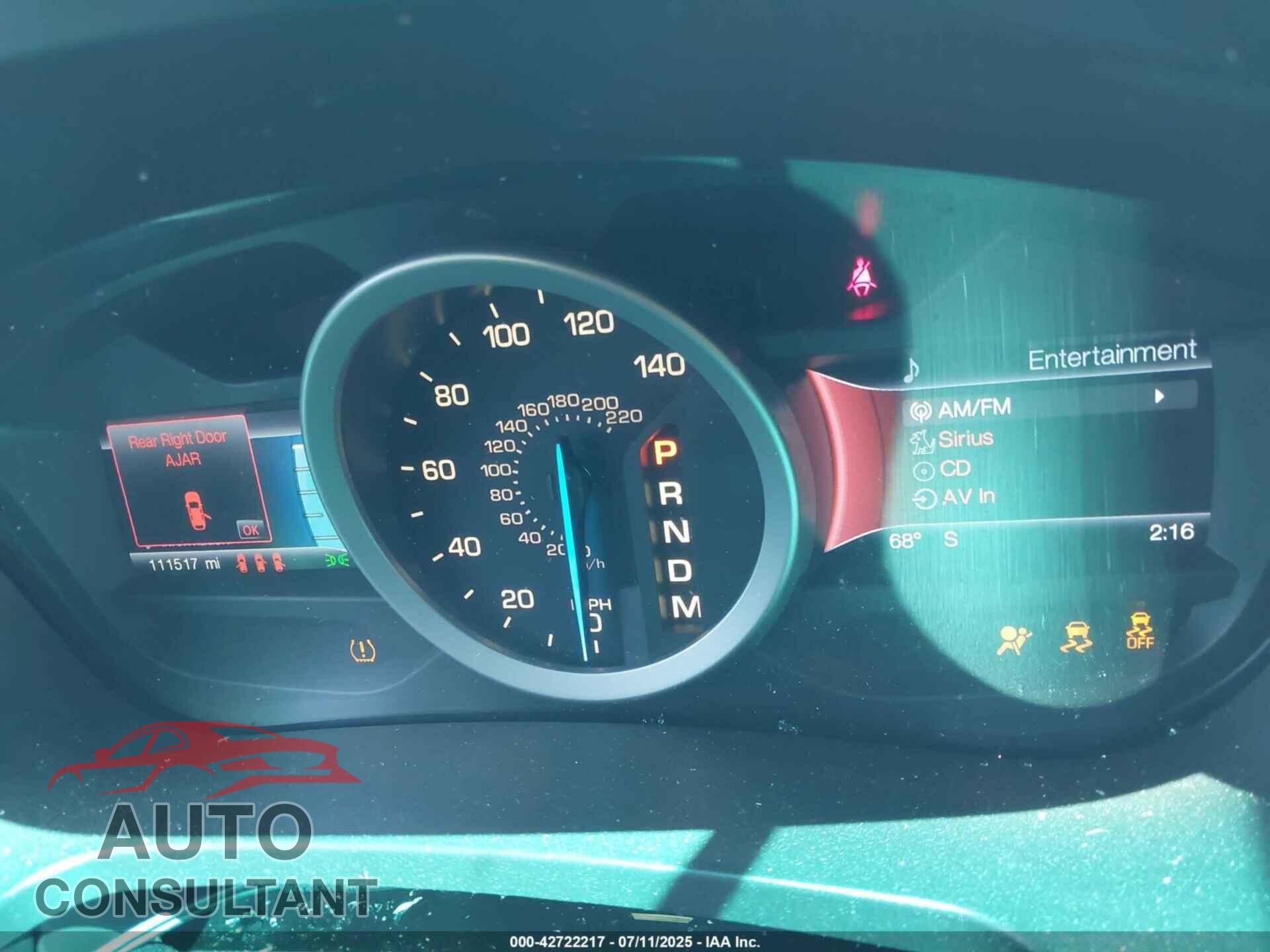FORD EXPLORER 2013 - 1FM5K8D85DGC54343