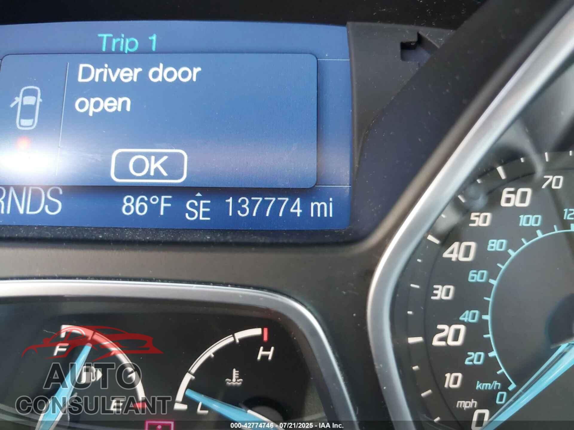 FORD FOCUS 2012 - 1FAHP3H22CL178538