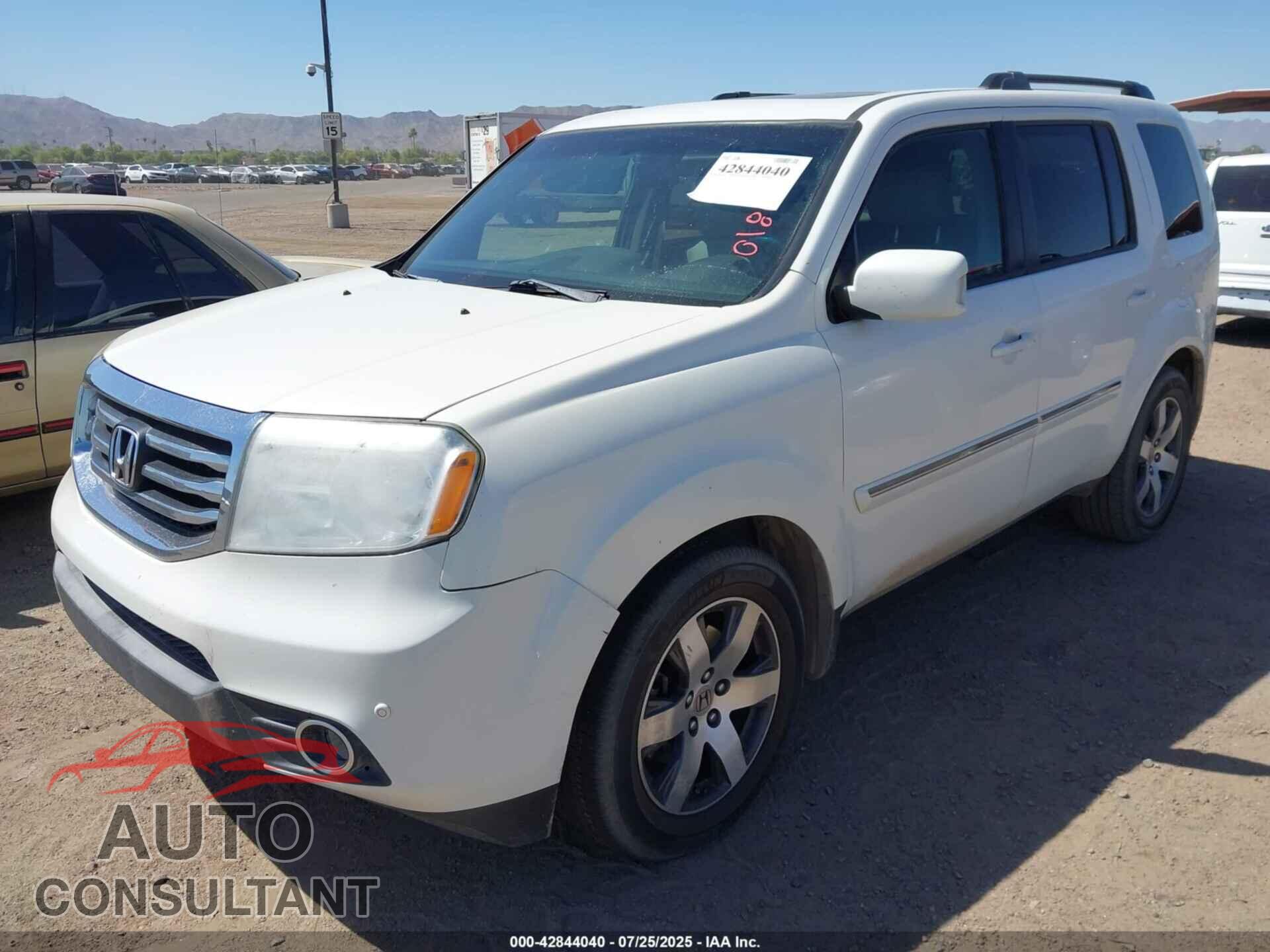 HONDA PILOT 2012 - 5FNYF4H92CB018162