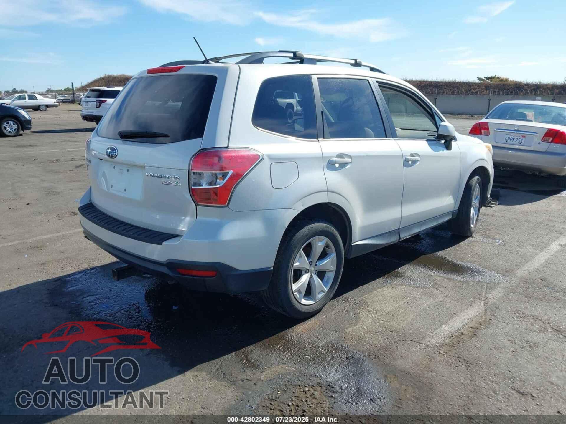 SUBARU FORESTER 2014 - JF2SJAEC0EH498953