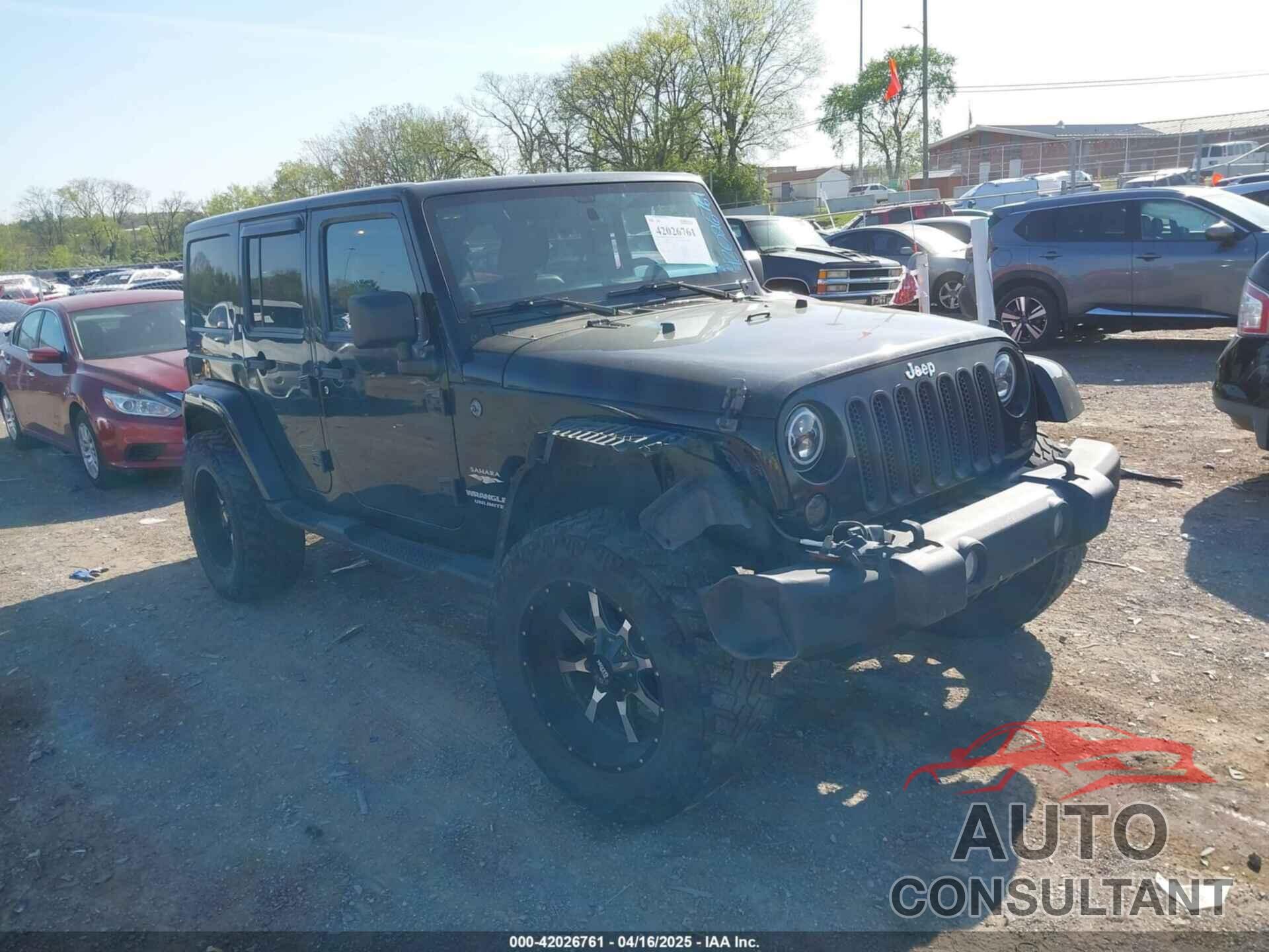 JEEP WRANGLER UNLIMITED 2013 - 1C4BJWEG6DL595570