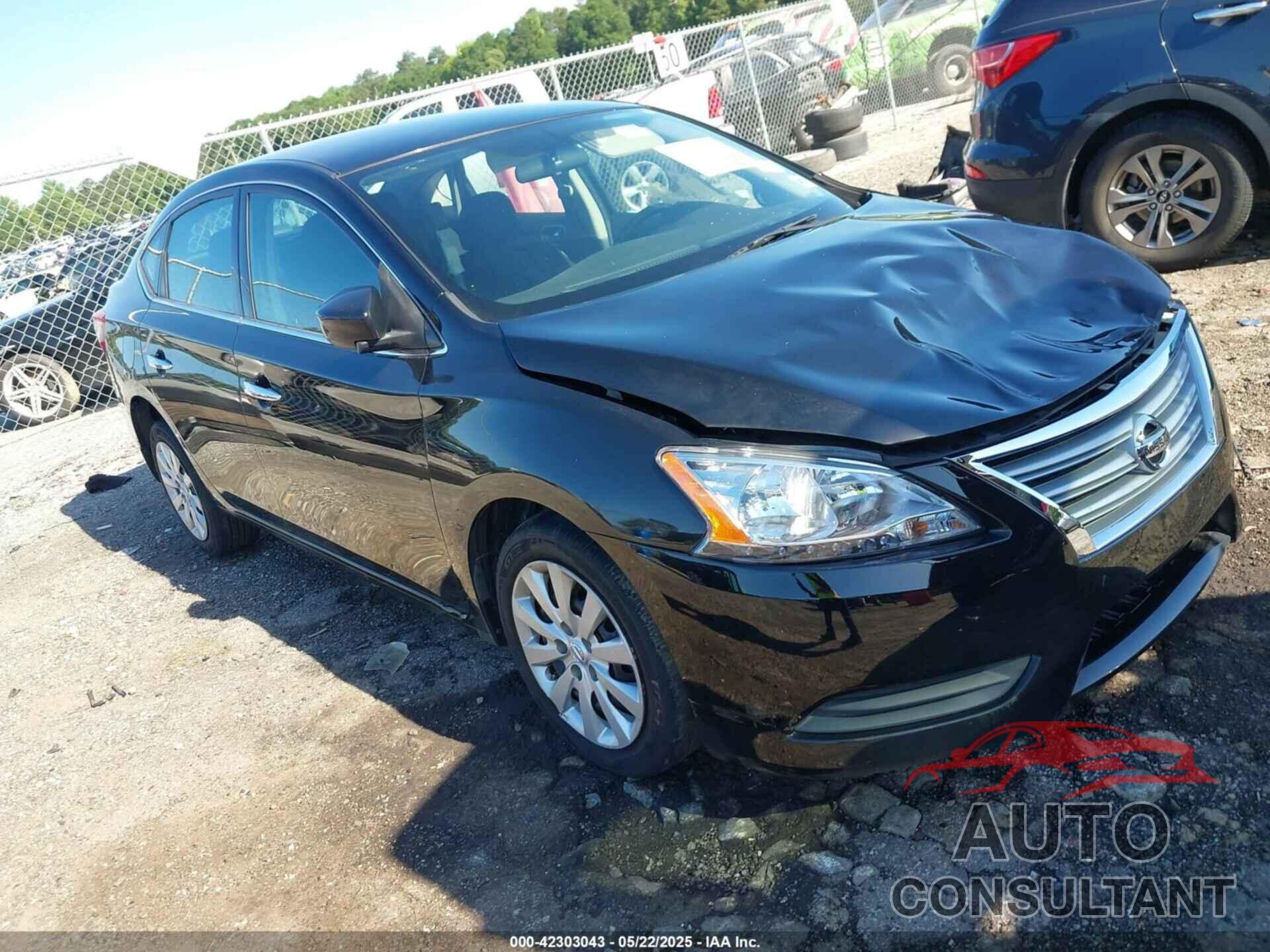 NISSAN SENTRA 2014 - 3N1AB7AP9EY315964