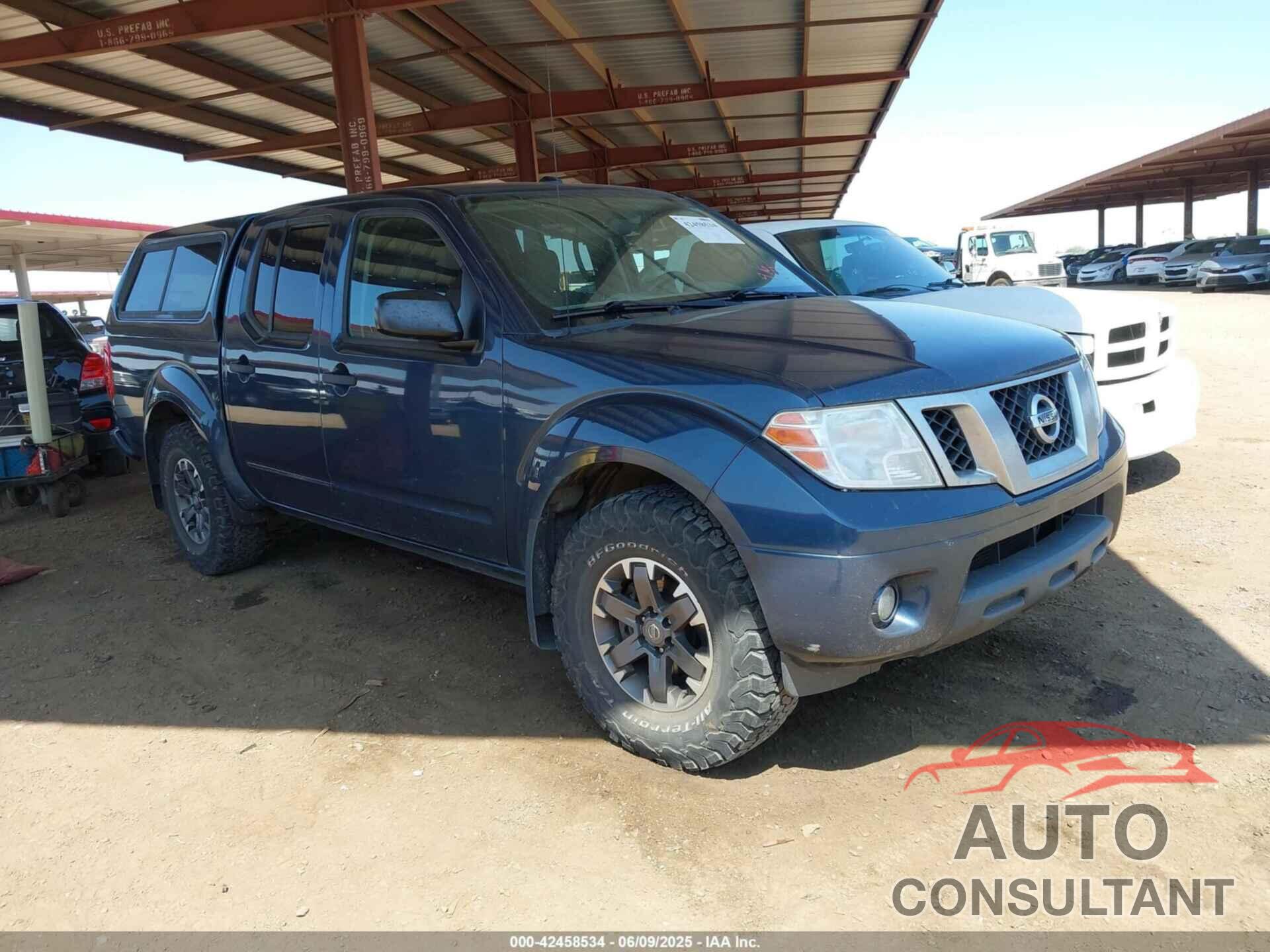 NISSAN FRONTIER 2017 - 1N6DD0ER5HN734920