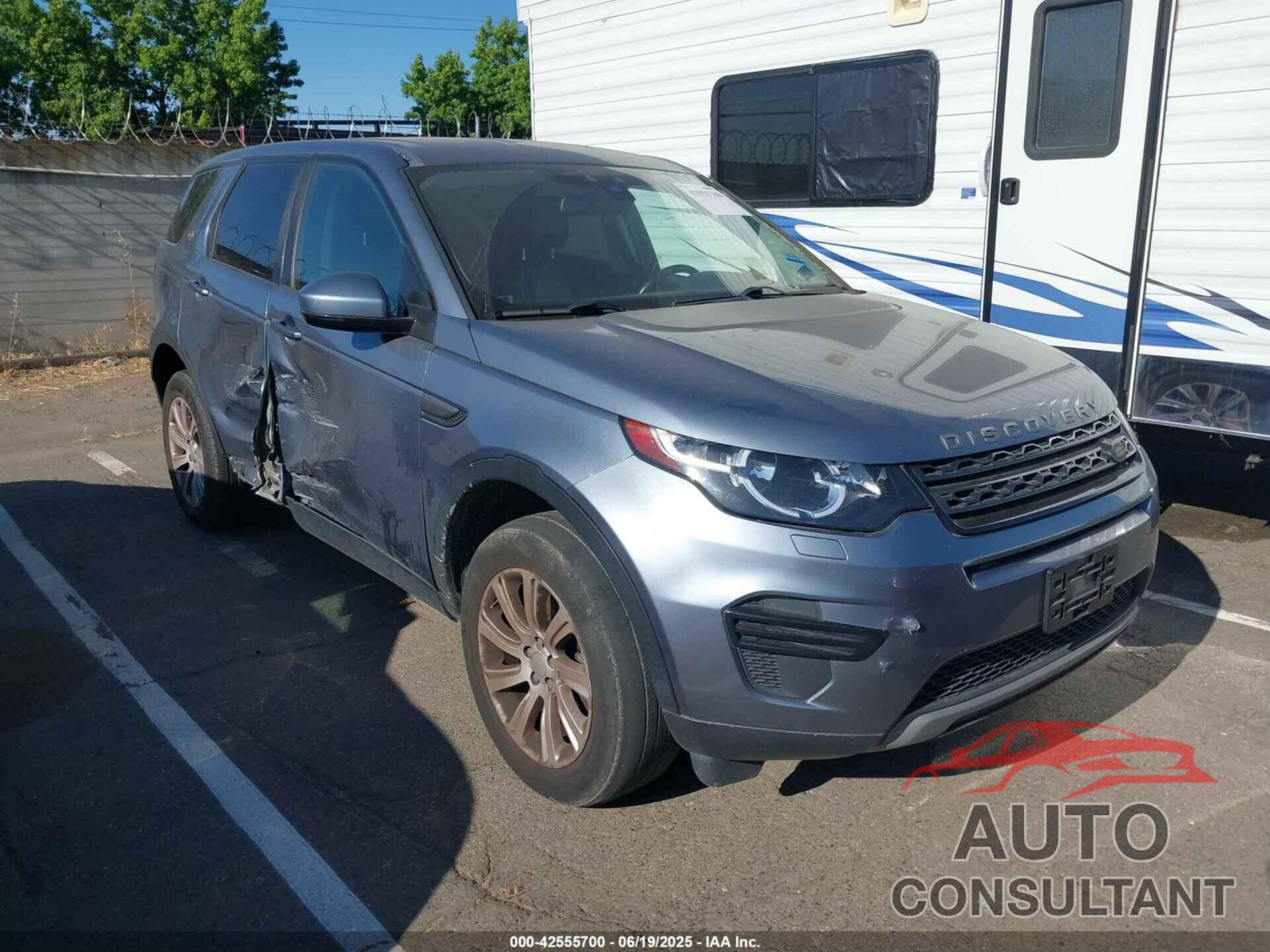 LAND ROVER DISCOVERY SPORT 2019 - SALCP2FX0KH811139