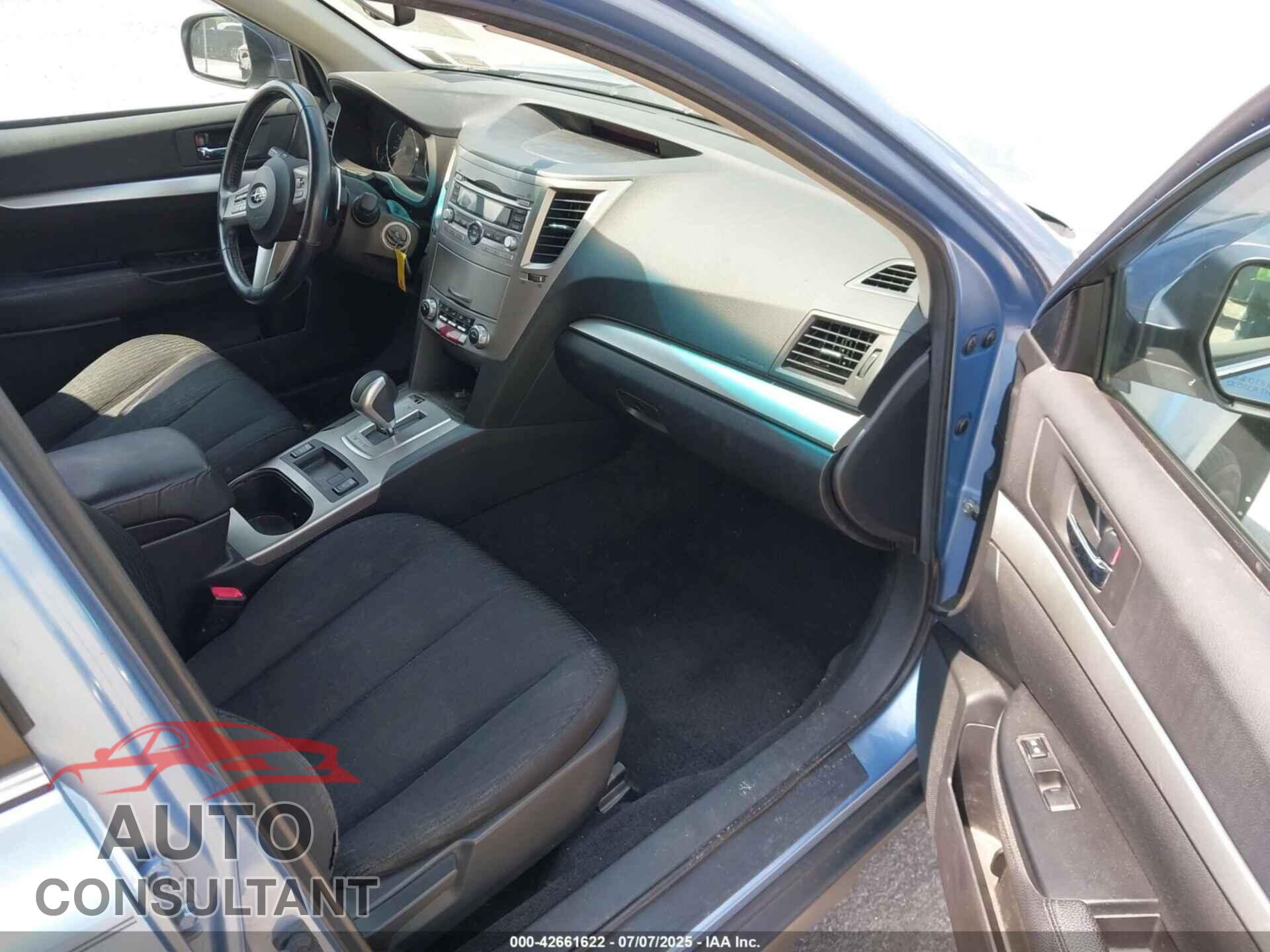 SUBARU OUTBACK 2011 - 4S4BRBCC9B3360266