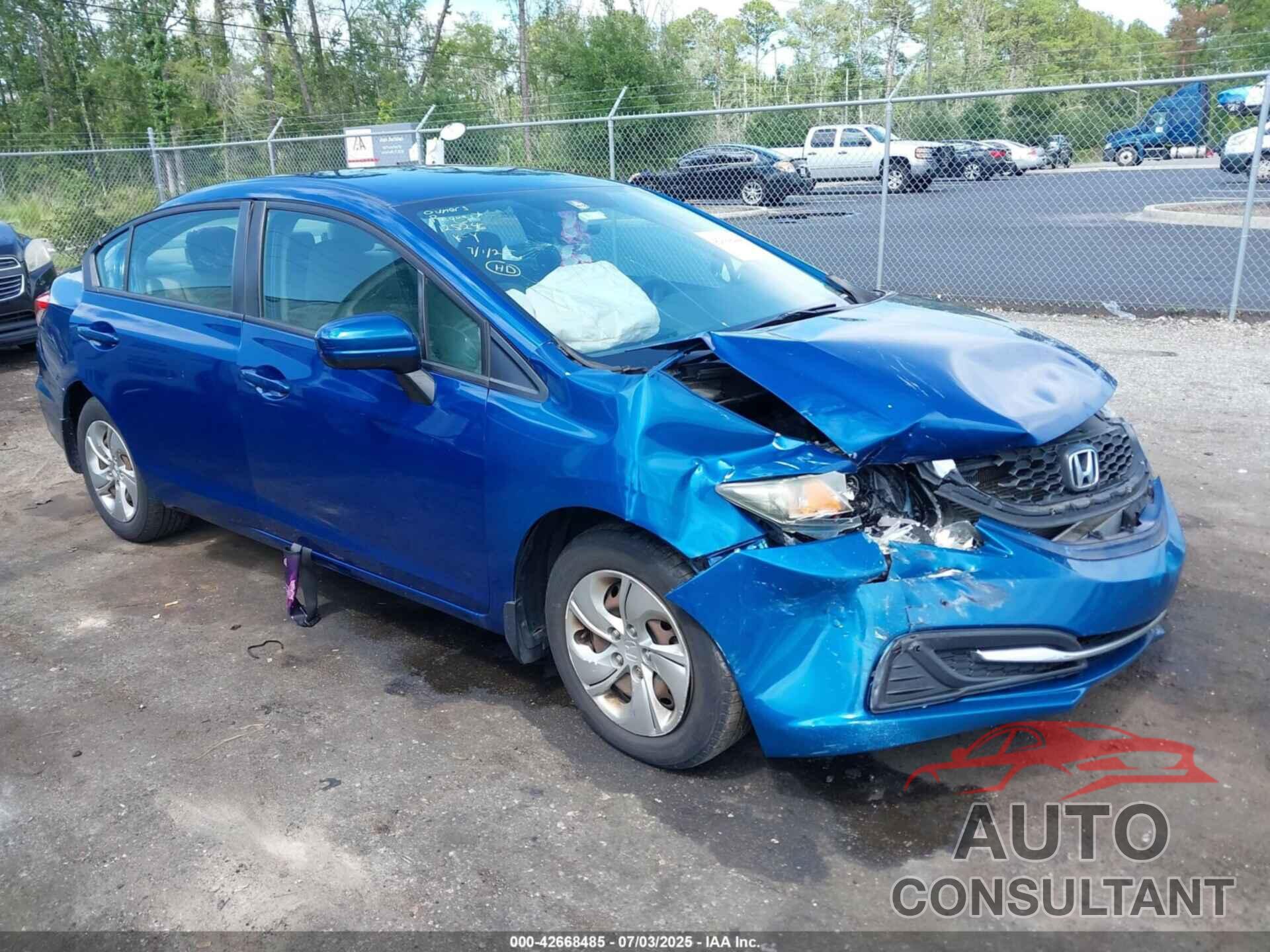 HONDA CIVIC 2015 - 19XFB2F51FE096045