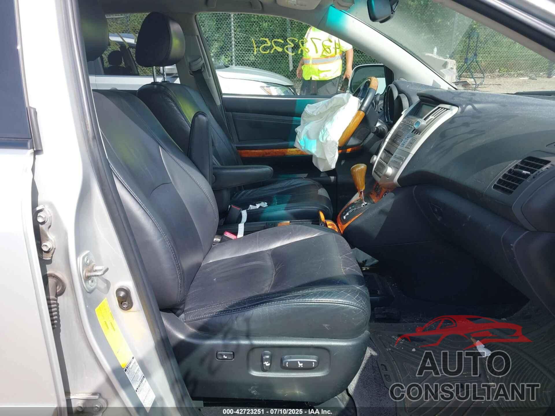 LEXUS RX 350 2009 - 2T2HK31U39C096947