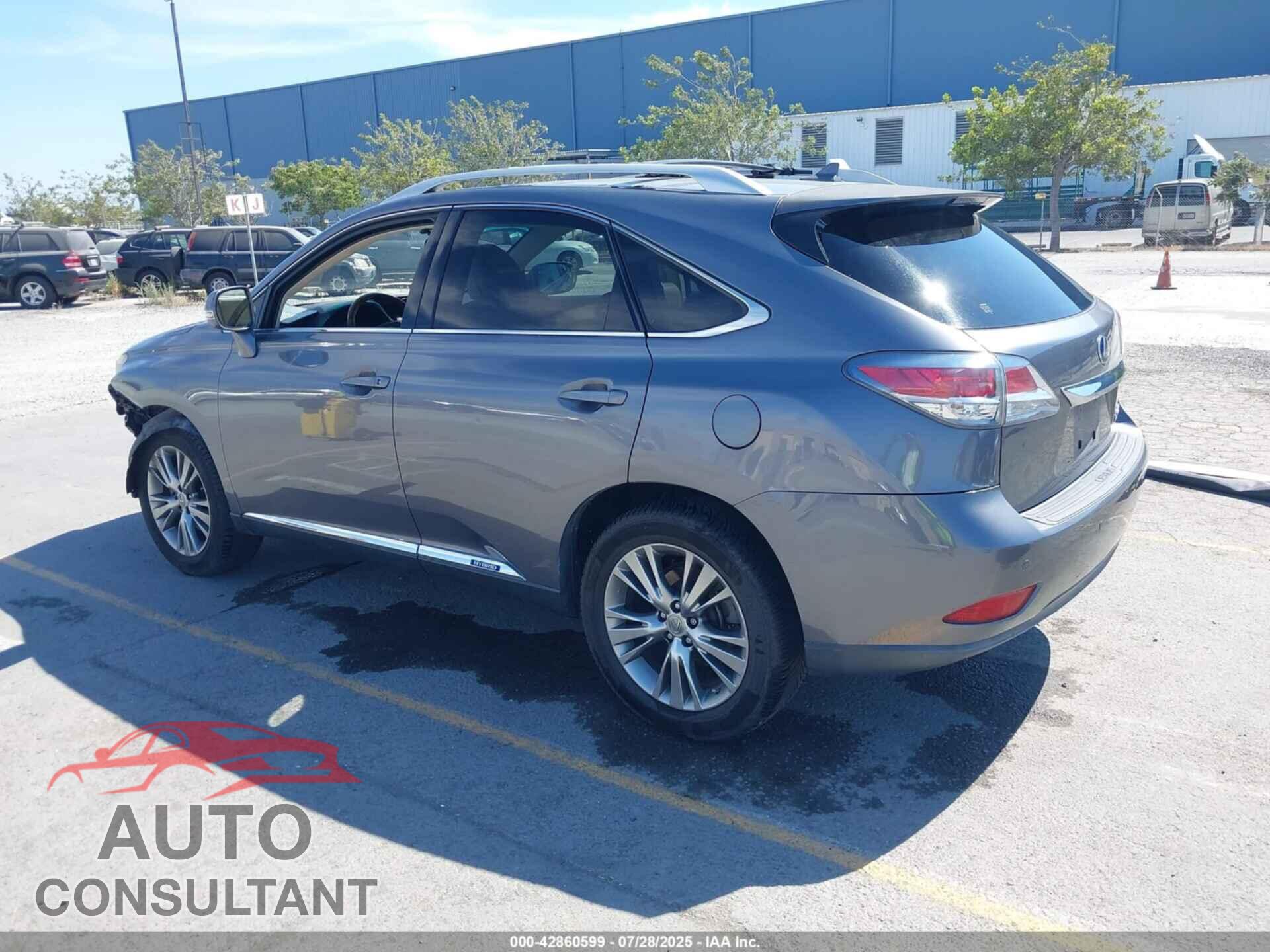 LEXUS RX 450H 2013 - JTJBC1BA0D2438407