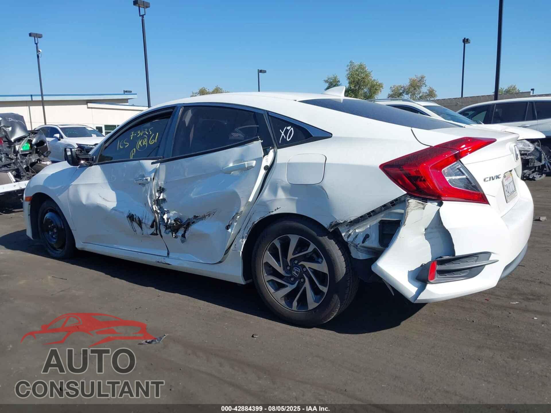 HONDA CIVIC 2017 - 2HGFC2F78HH569091