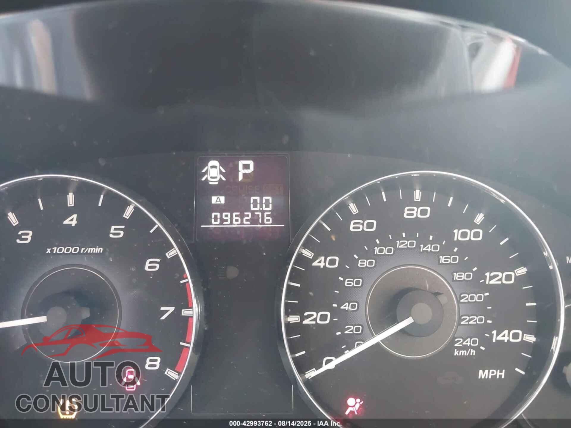 SUBARU OUTBACK 2011 - 4S4BRBGC6B3421924