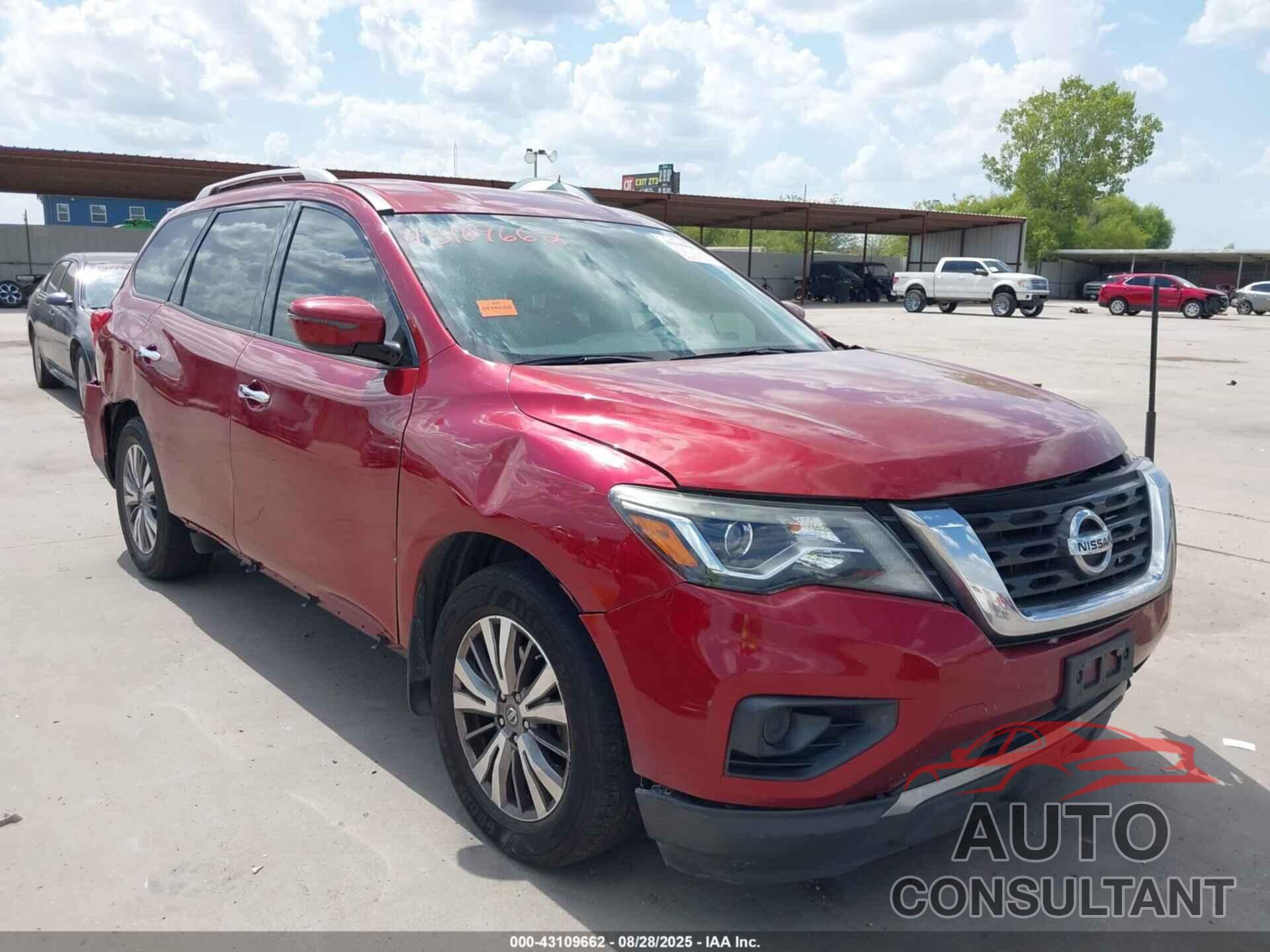 NISSAN PATHFINDER 2018 - 5N1DR2MN5JC617494