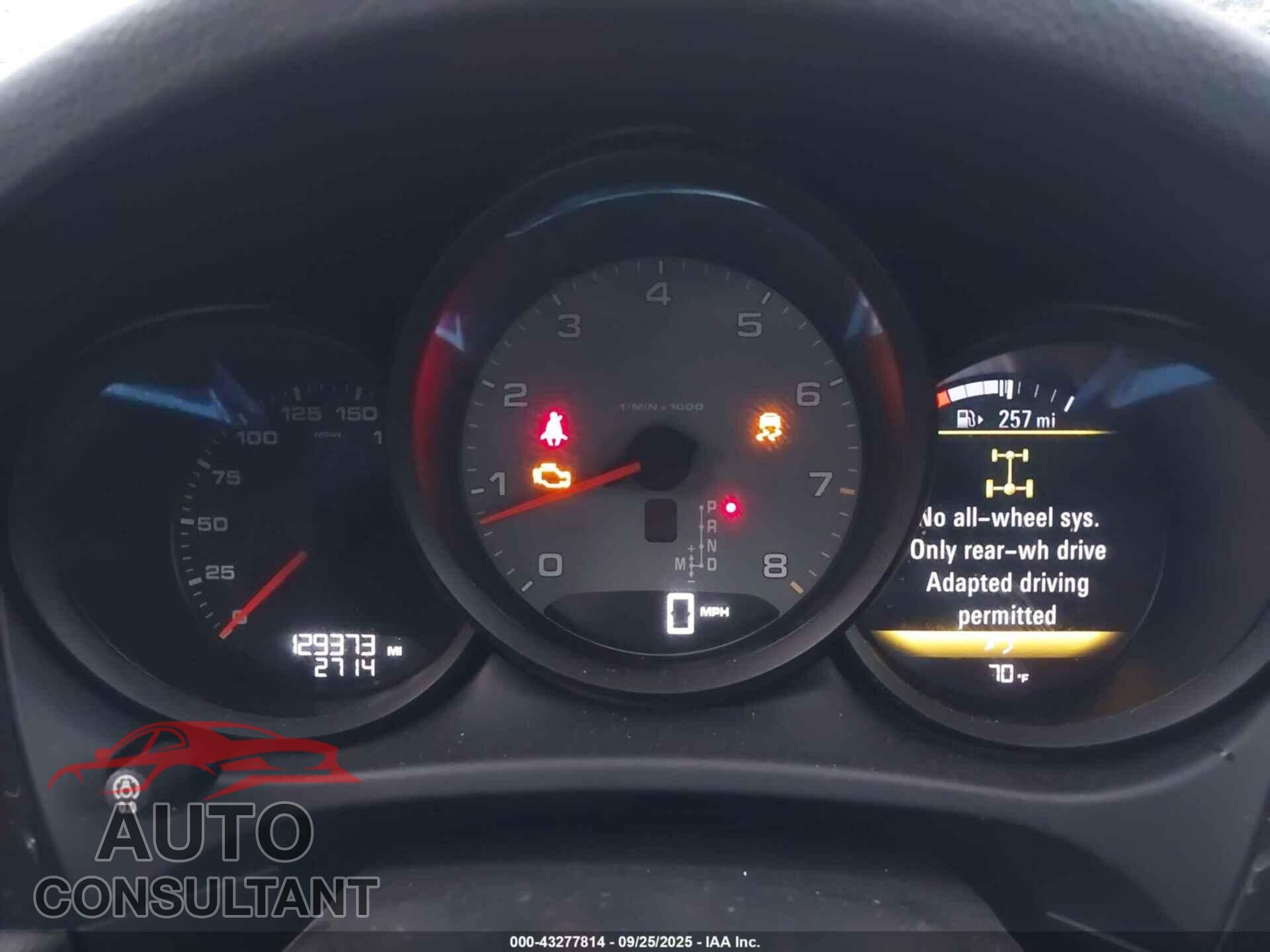 PORSCHE MACAN 2016 - WP1AB2A58GLB53348