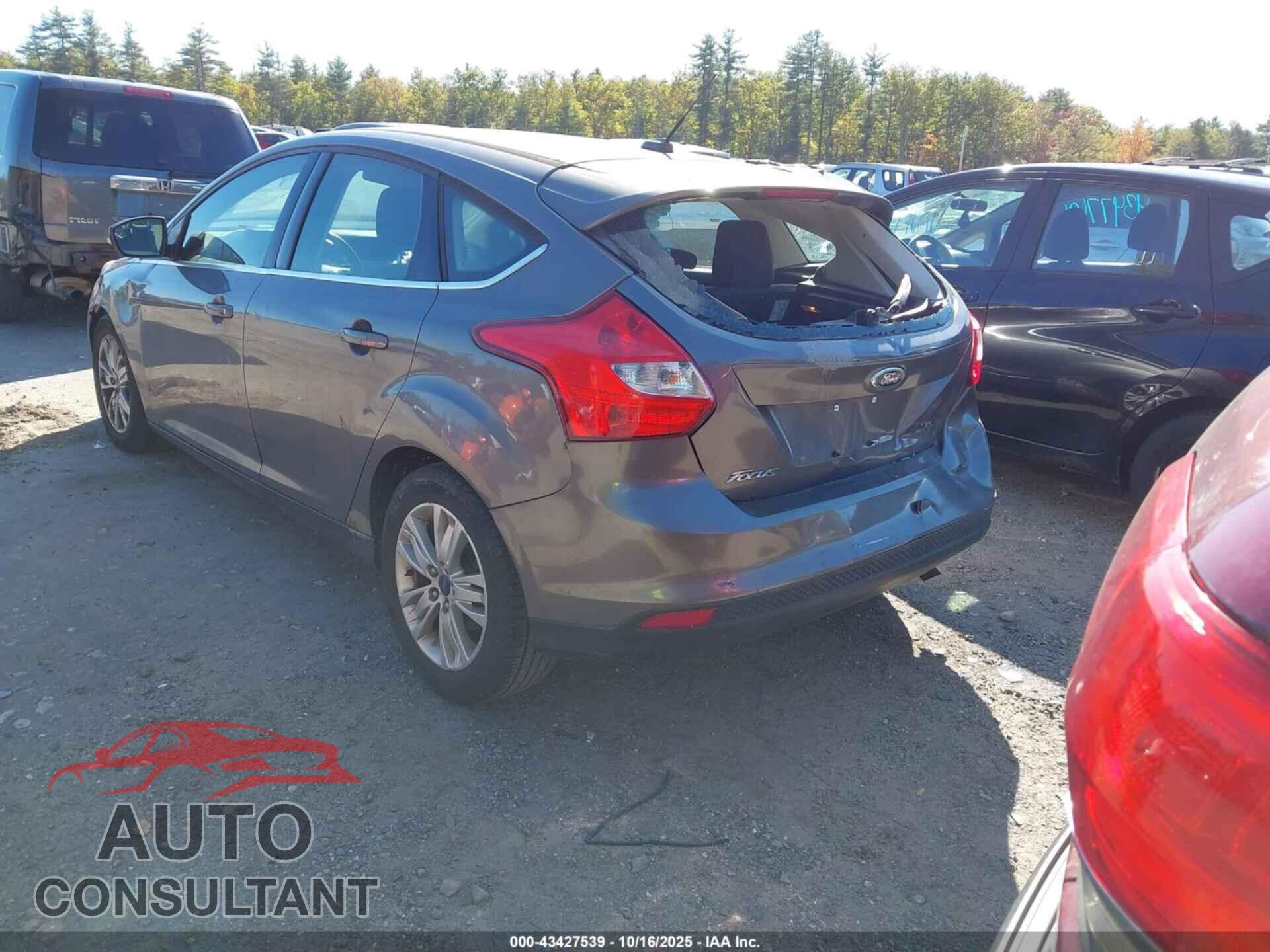 FORD FOCUS 2012 - 1FAHP3M24CL164520