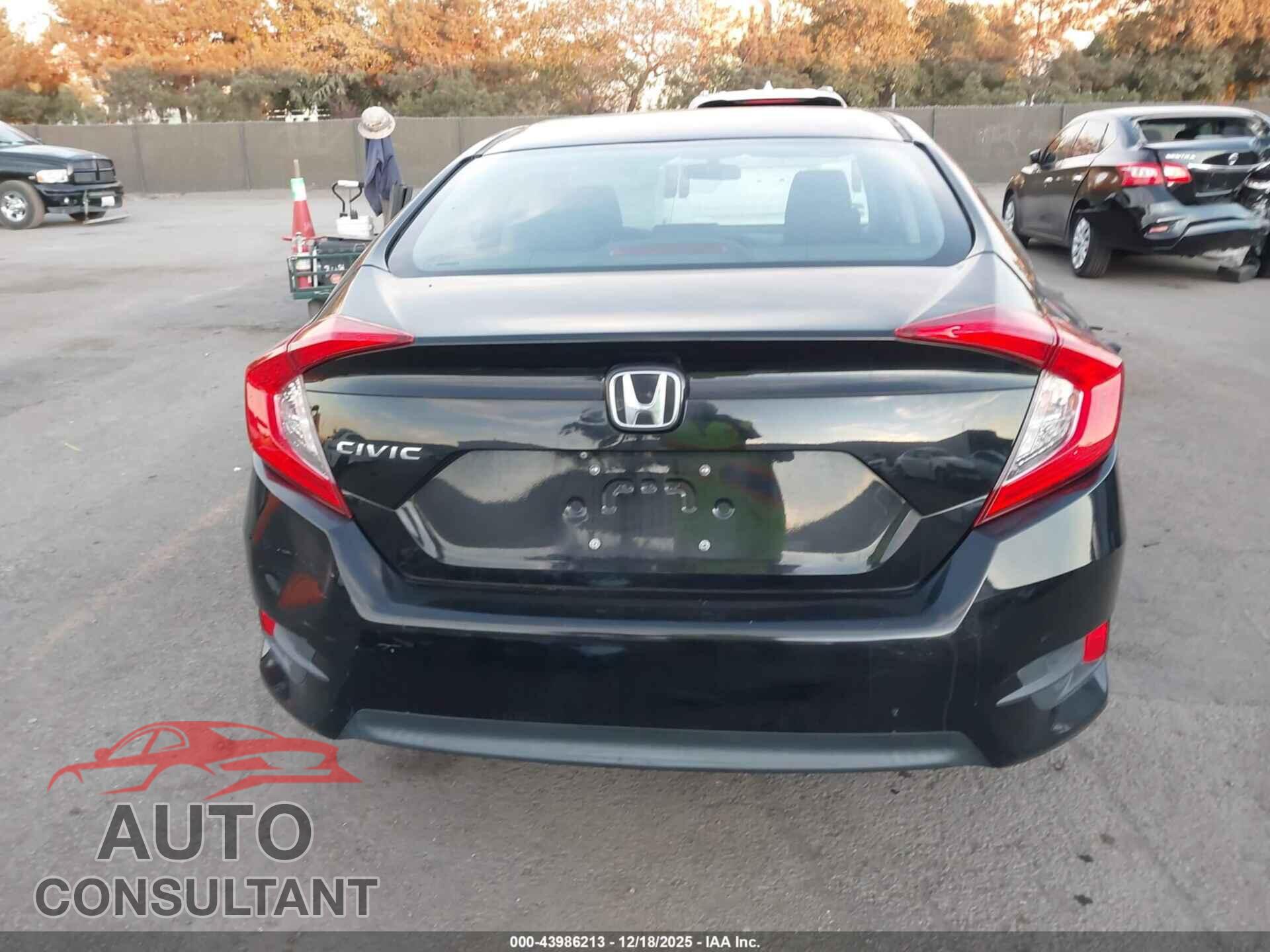 HONDA CIVIC 2017 - 19XFC2F55HE221533
