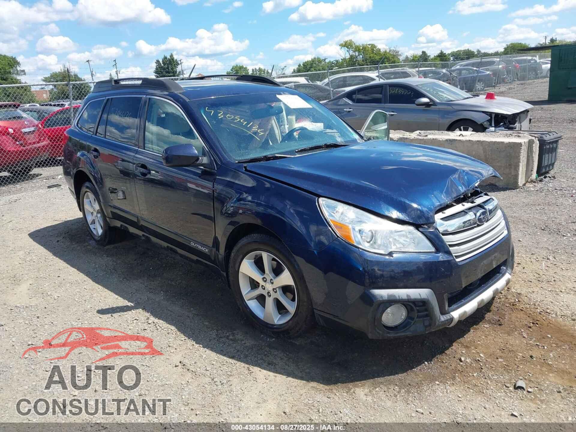 SUBARU OUTBACK 2014 - 4S4BRBLC3E3204969