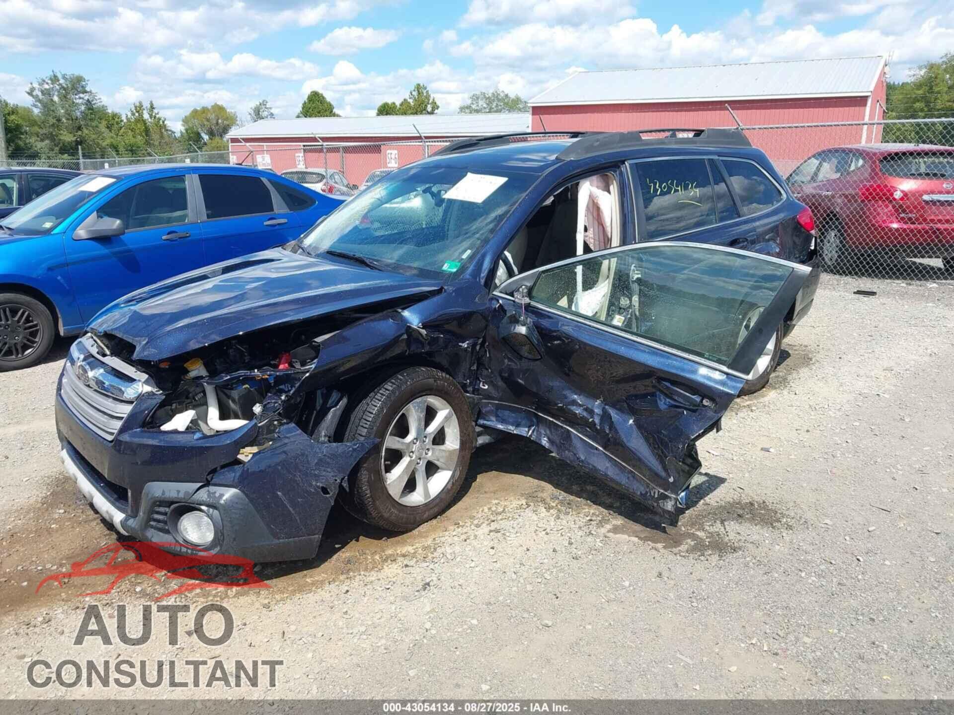 SUBARU OUTBACK 2014 - 4S4BRBLC3E3204969