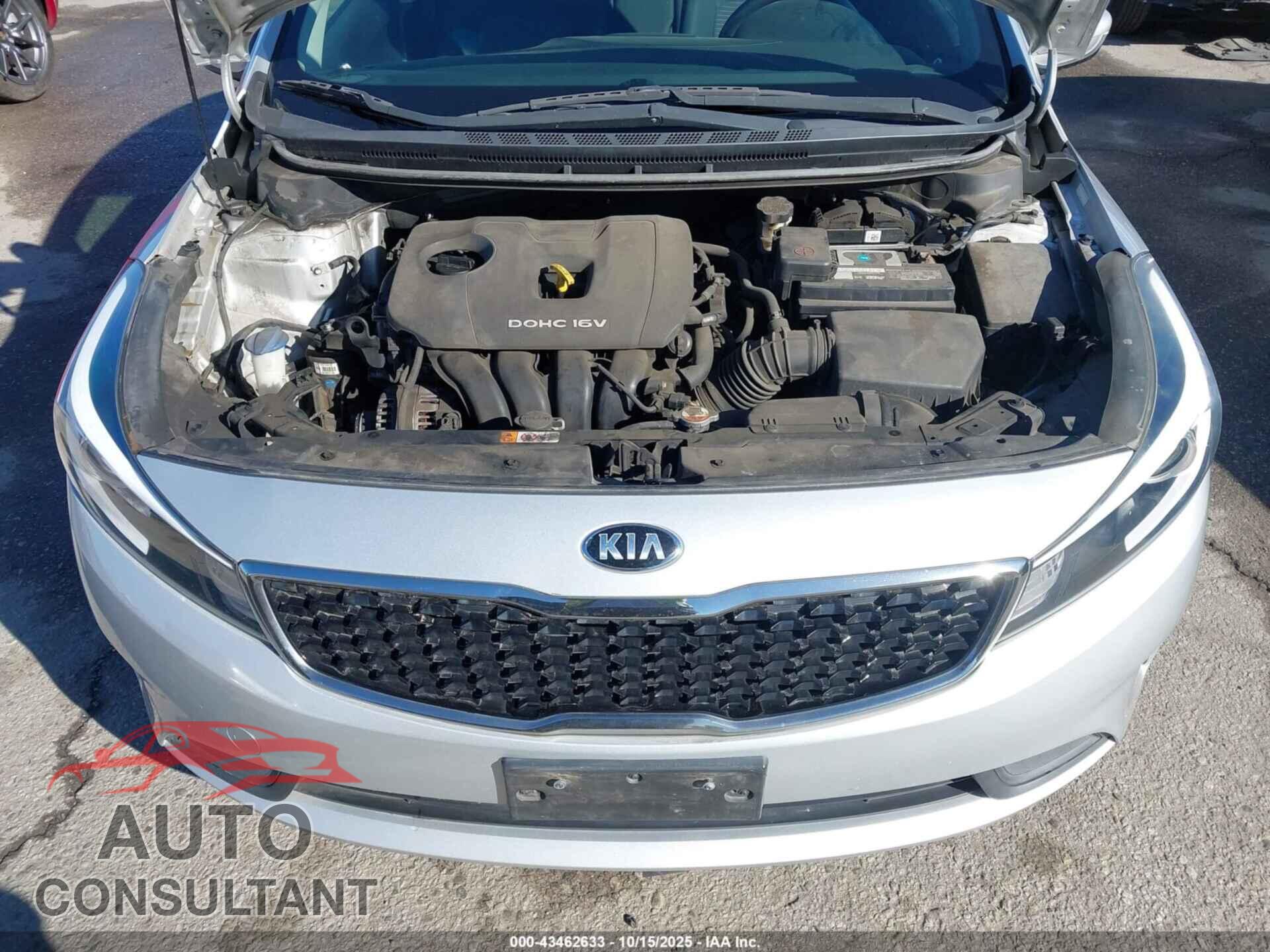 KIA FORTE 2017 - 3KPFL4A77HE014629