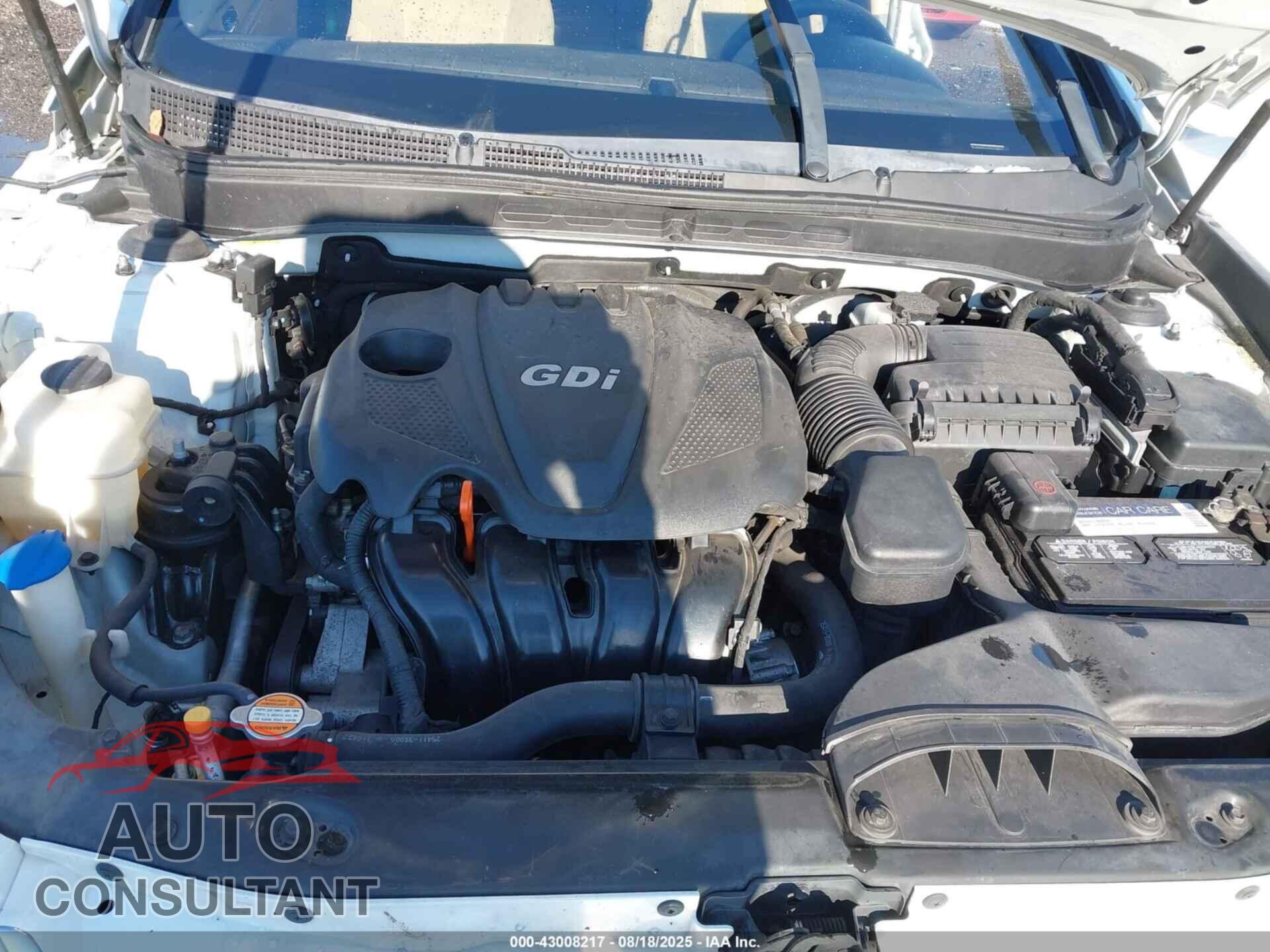 HYUNDAI SONATA 2012 - 5NPEB4AC7CH406073