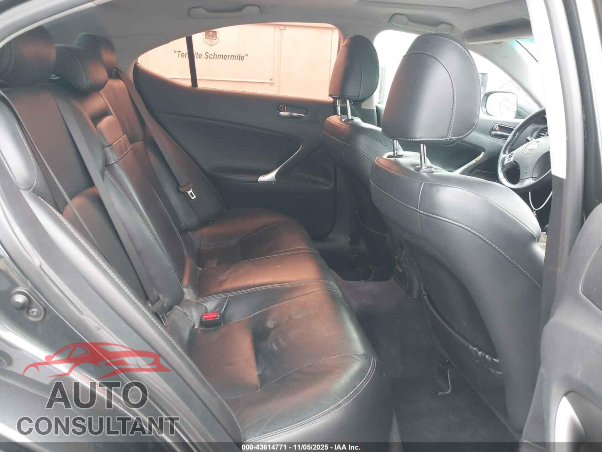 LEXUS IS 250 2011 - JTHBF5C29B5143910